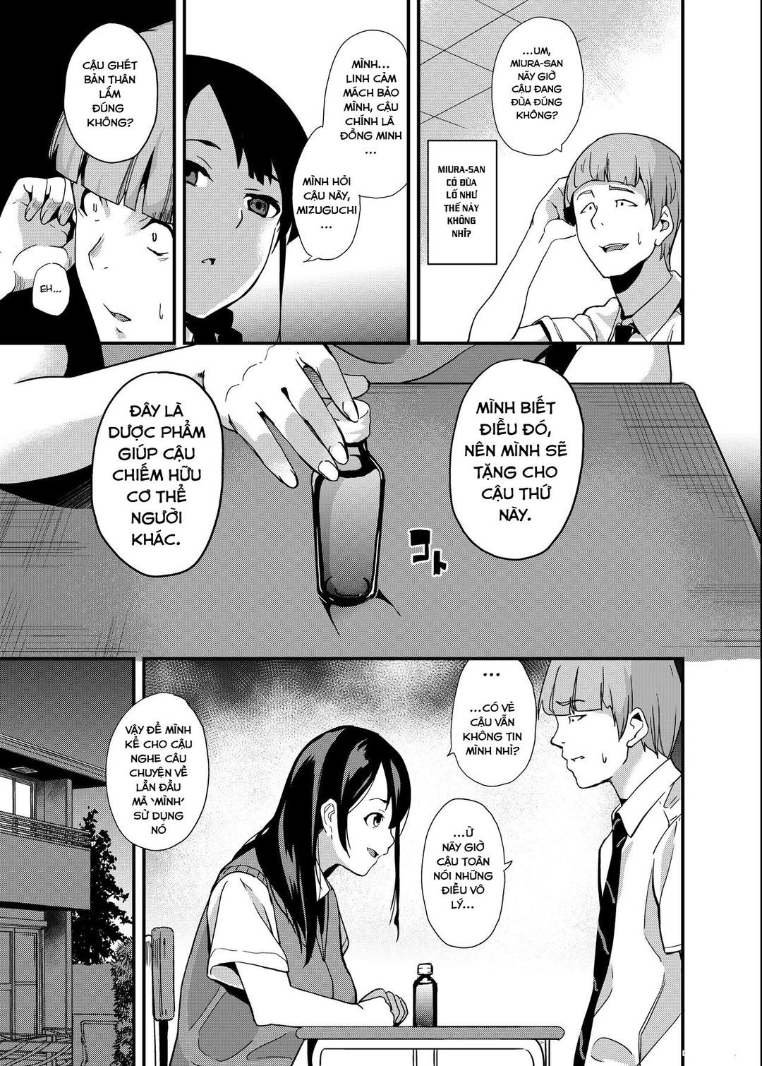 HentaiVN.net - Ảnh 4 - Thuốc để trở thành người khác - Chap 01