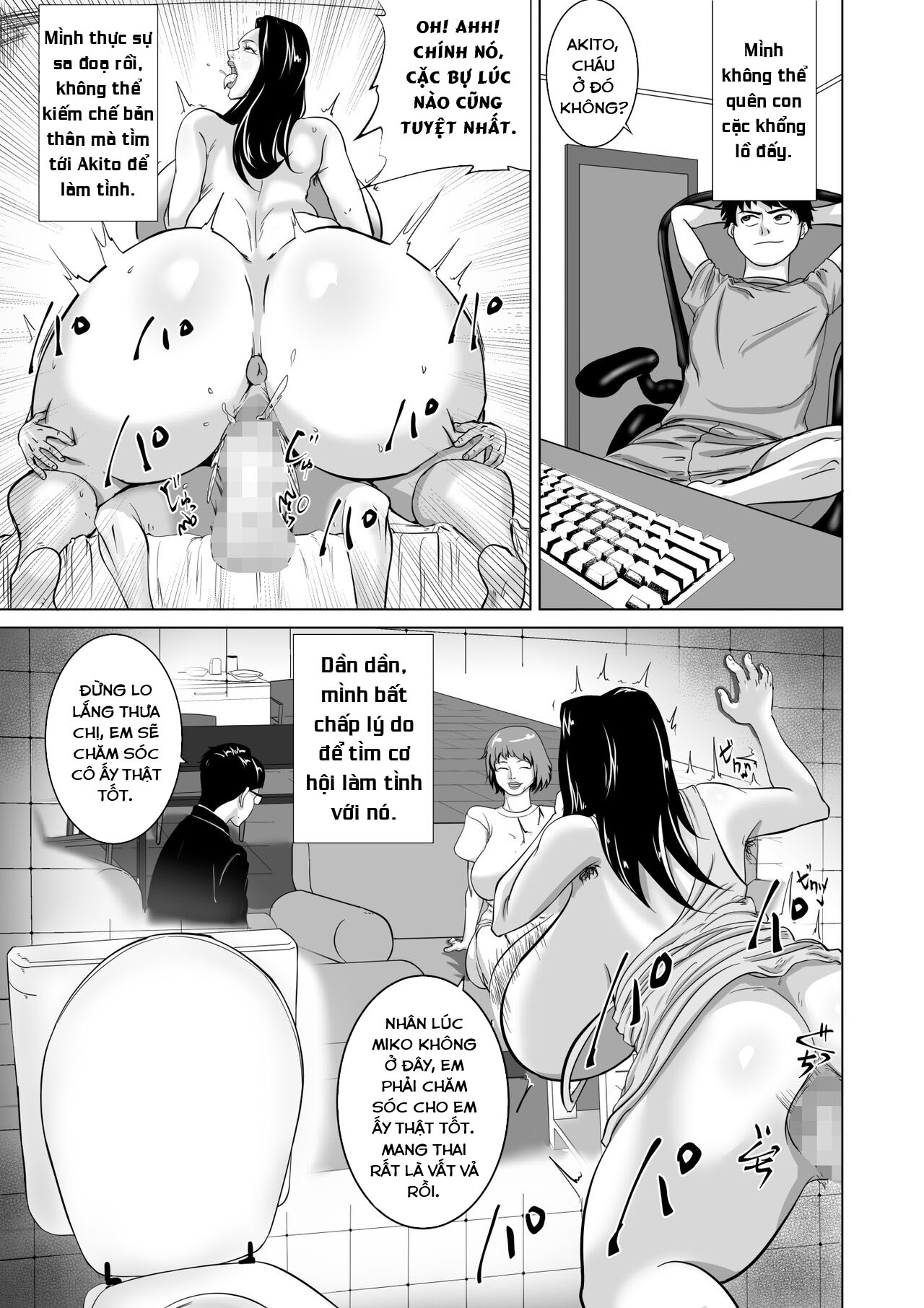 HentaiVN.net - Ảnh 23 - Cô tôi là bình chưa tôn của tôi - Oneshot