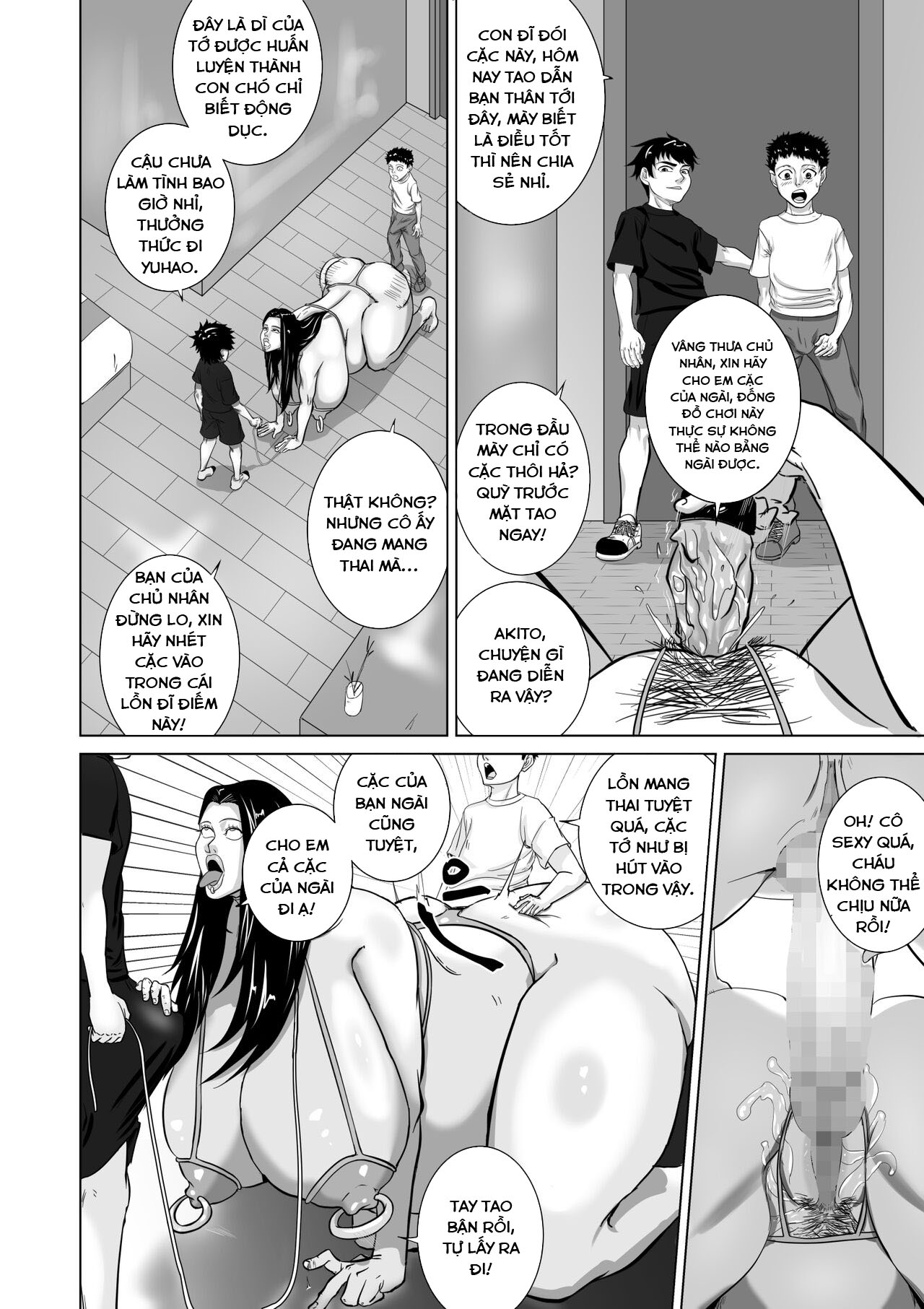 HentaiVN.net - Ảnh 28 - Cô tôi là bình chưa tôn của tôi - Oneshot