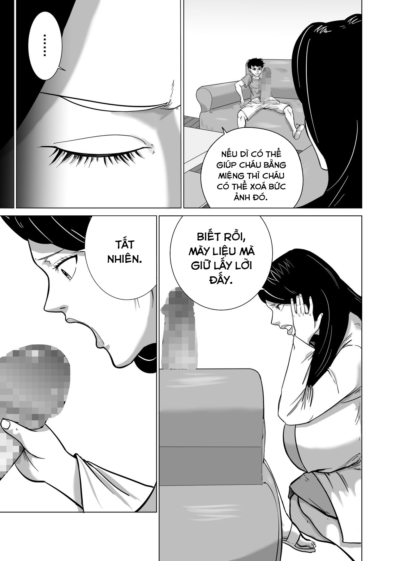 HentaiVN.net - Ảnh 7 - Cô tôi là bình chưa tôn của tôi - Oneshot