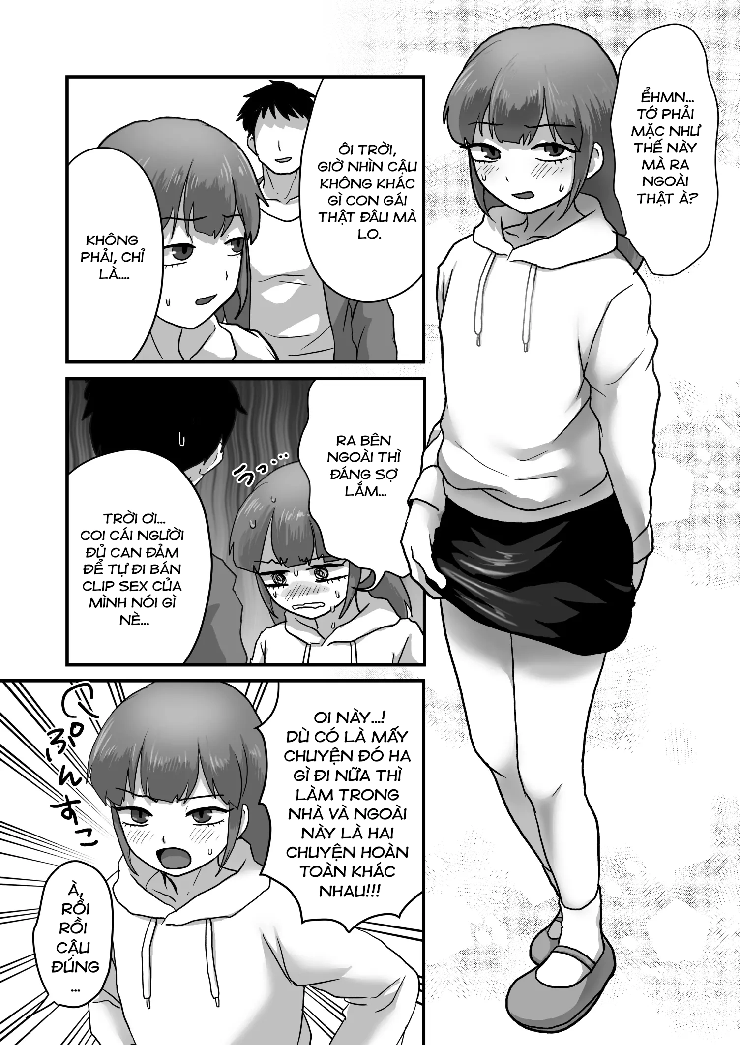 HentaiVN.net - Ảnh 4 - Bạn cùng phòng của tôi là crossdresser... - Chap 2