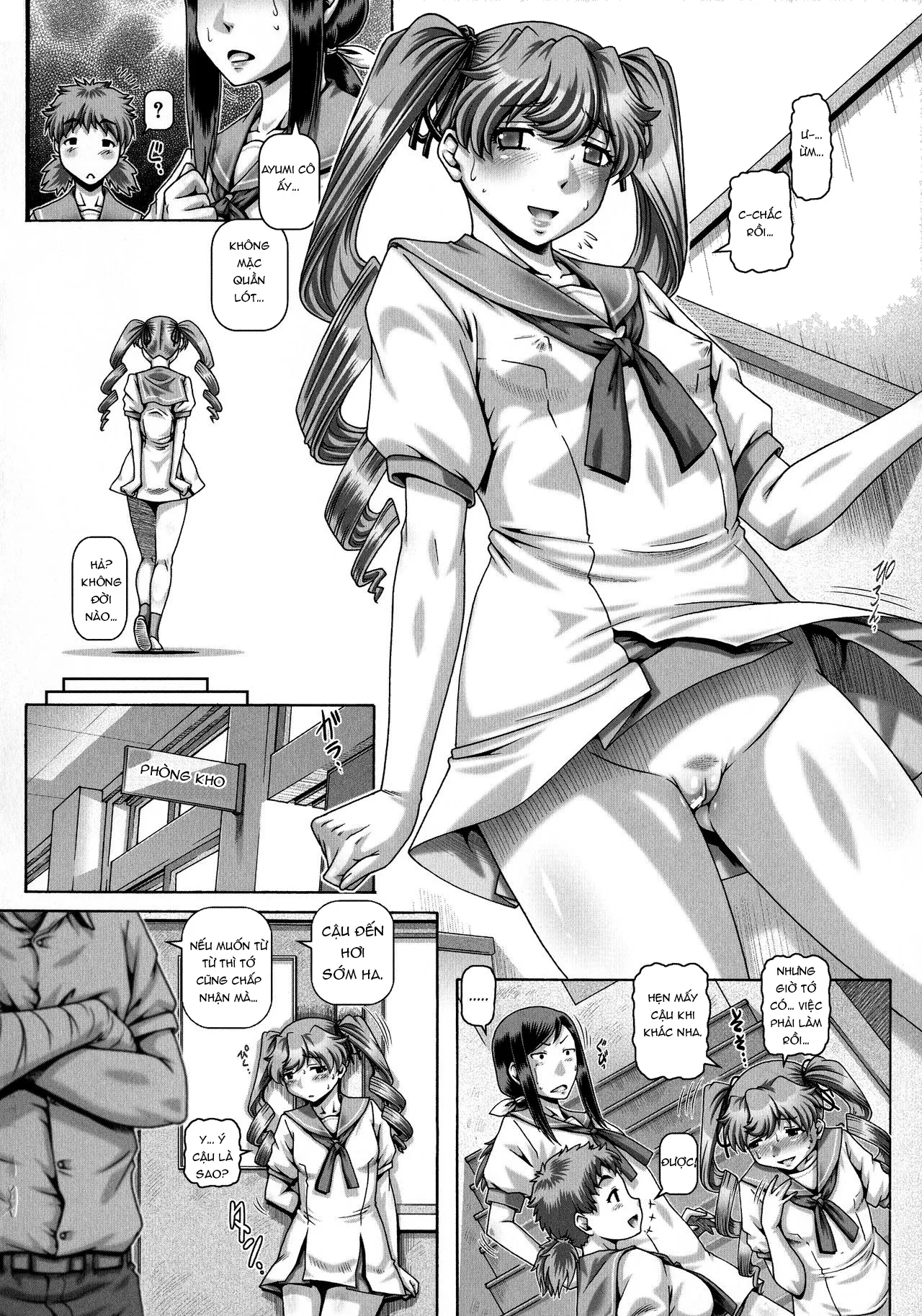 HentaiVN.net - Ảnh 11 - Sự chuộc tội của người mẹ dâm đãng! [Inbo no anazono; Lewd mother's atonement] - Chap 2: Trách nhiệm người con.