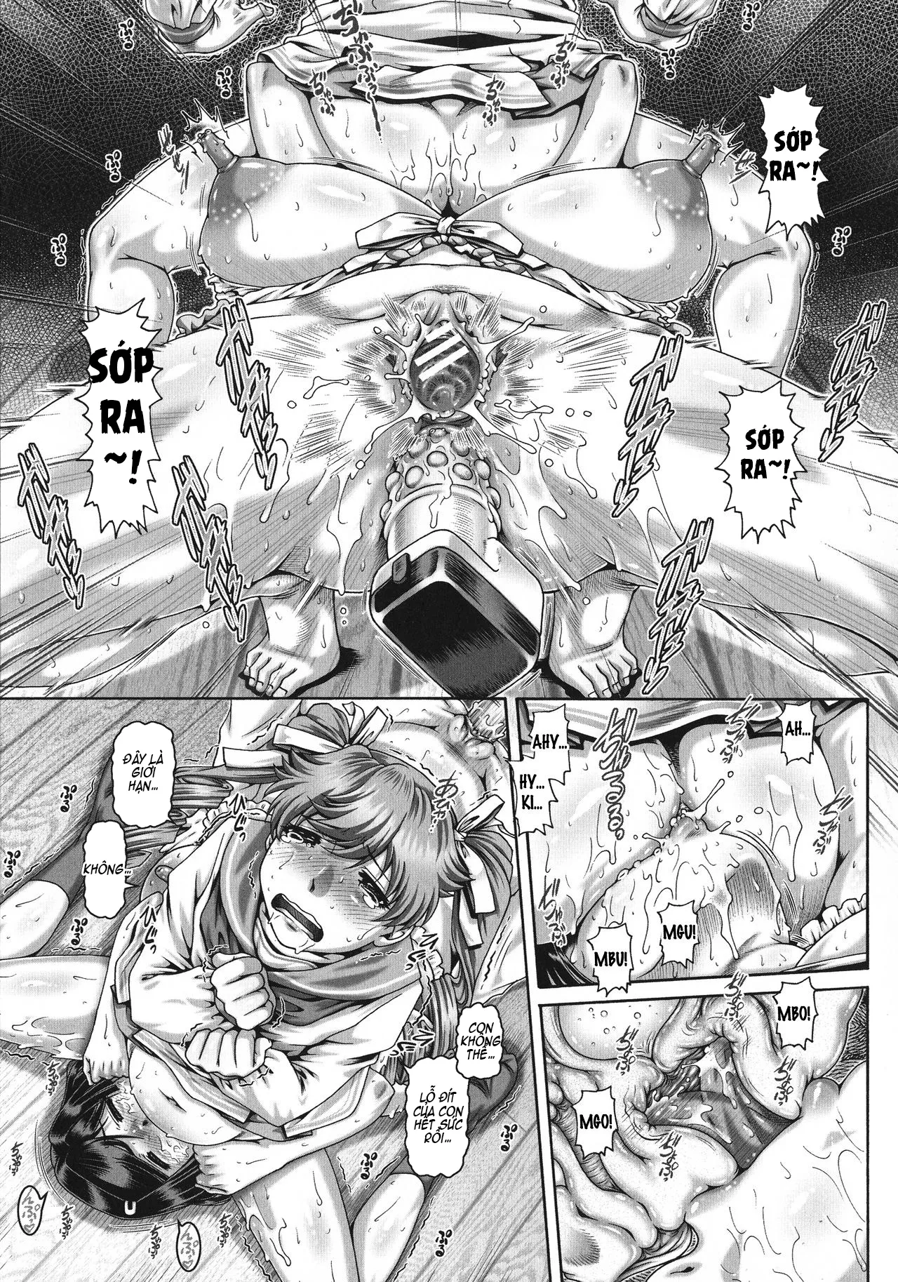 HentaiVN.net - Ảnh 16 - Sự chuộc tội của người mẹ dâm đãng! [Inbo no anazono; Lewd mother's atonement] - Chap 3: Mẹ và Con