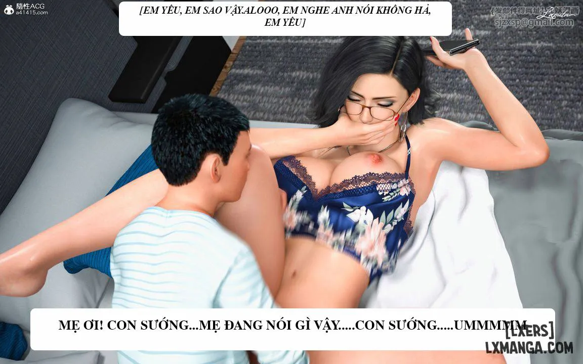 HentaiVN.net - Ảnh 38 - Sự chuộc tội của người mẹ dâm đãng! [Inbo no anazono; Lewd mother's atonement] - Chương 5