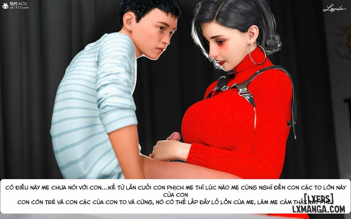 HentaiVN.net - Ảnh 23 - Sự chuộc tội của người mẹ dâm đãng! [Inbo no anazono; Lewd mother's atonement] - Chương 6 - TÌNH YÊU THUẦN KHIẾT