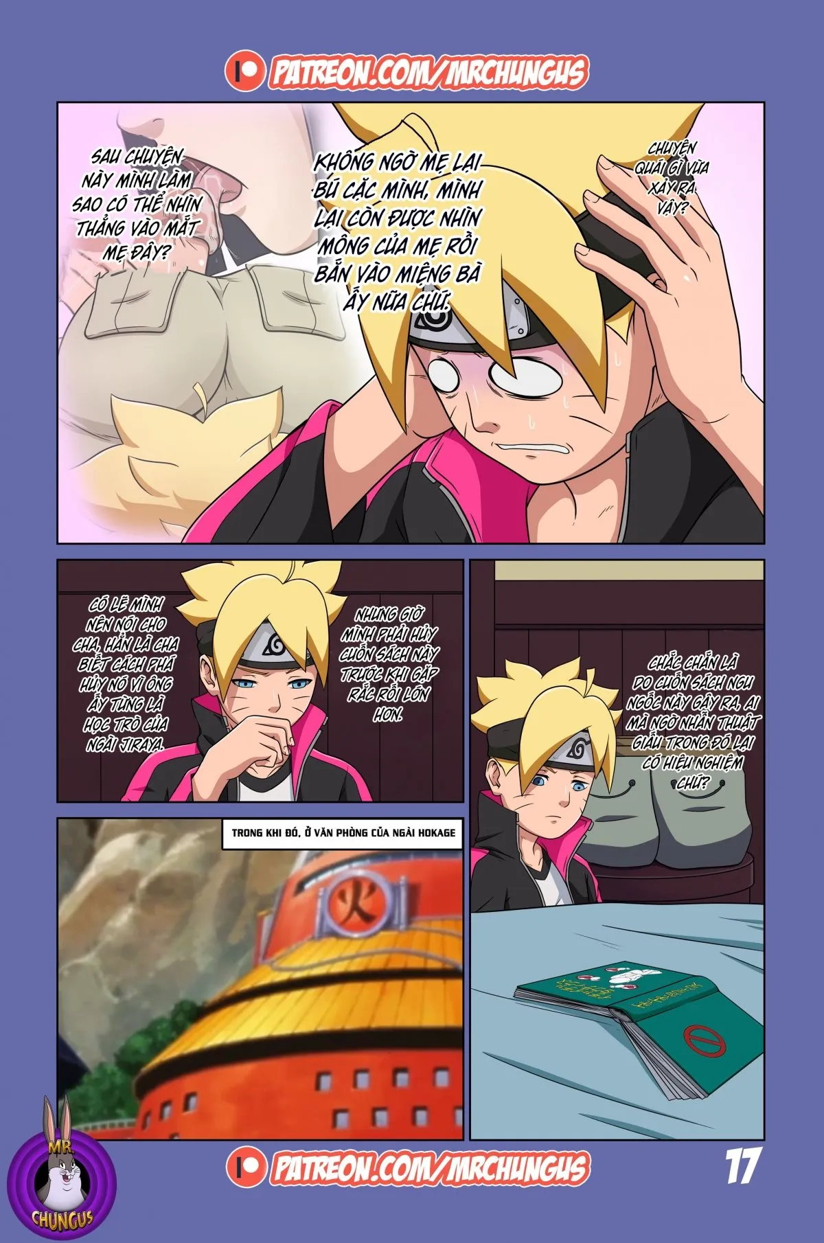 HentaiVN.net - Ảnh 19 - Chuyến phiêu lưu dâm đãng! [Boruto's Erotic Adventure] - Phần 1 - Chap 1
