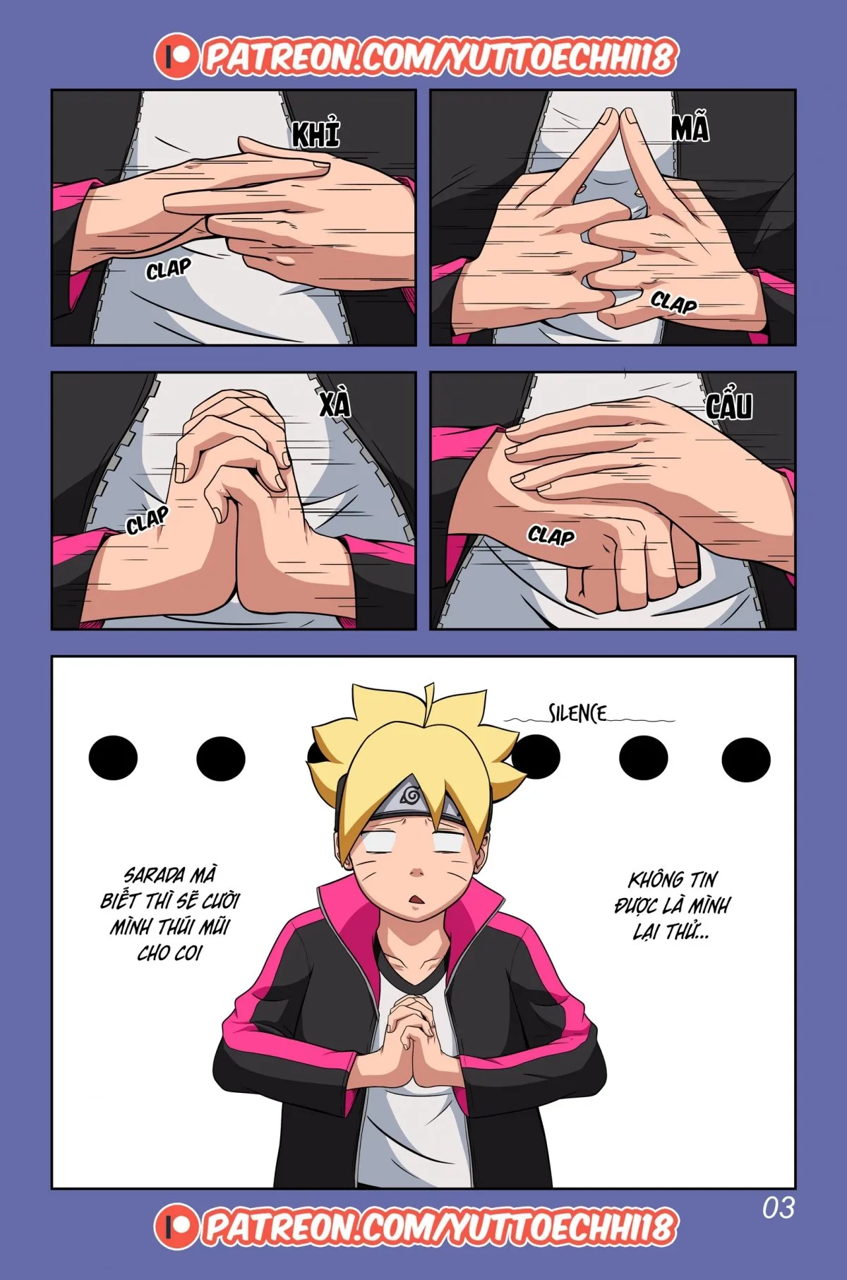 HentaiVN.net - Ảnh 6 - Chuyến phiêu lưu dâm đãng! [Boruto's Erotic Adventure] - Phần 1 - Chap 1