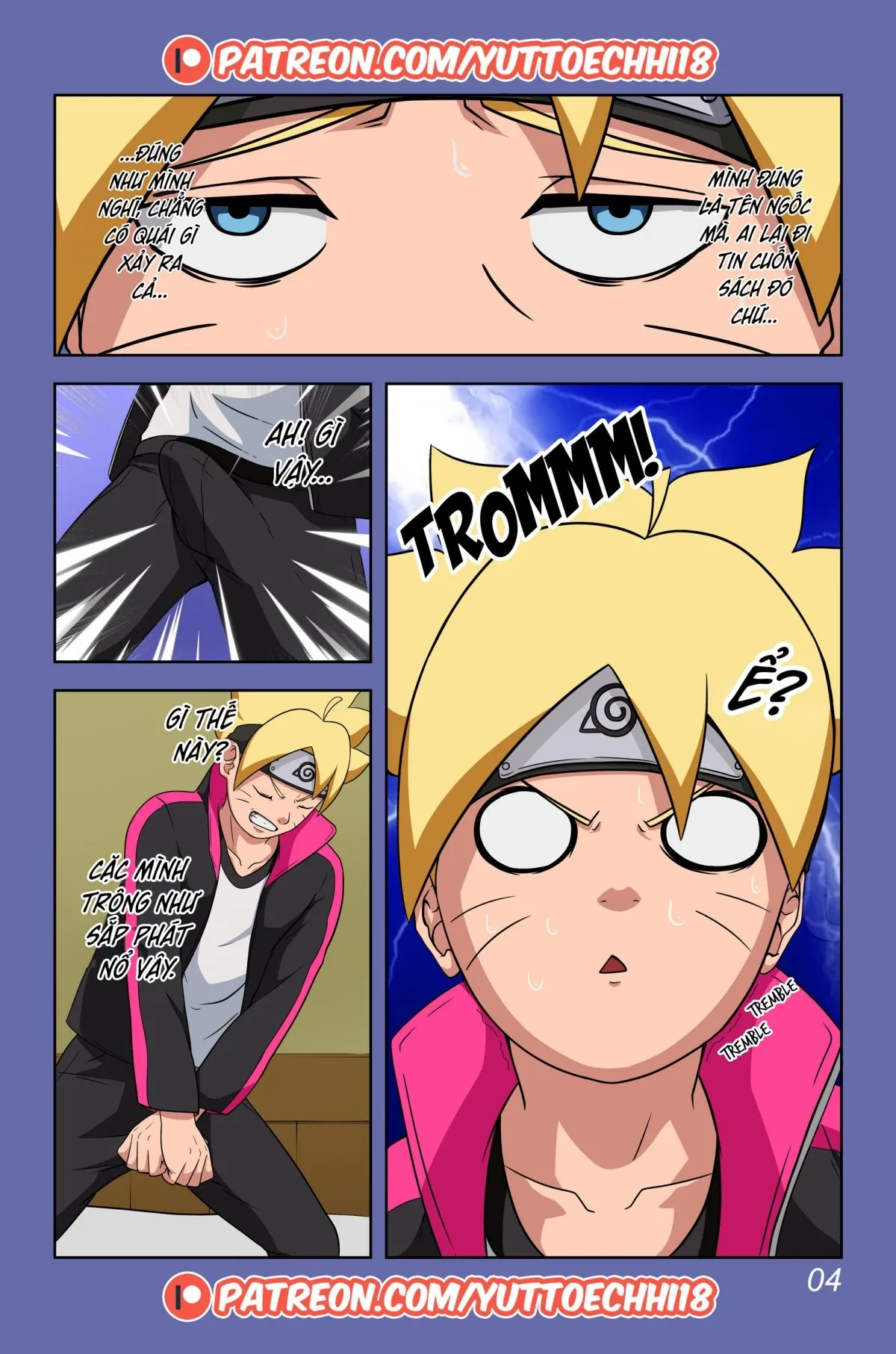 HentaiVN.net - Ảnh 7 - Chuyến phiêu lưu dâm đãng! [Boruto's Erotic Adventure] - Phần 1 - Chap 1