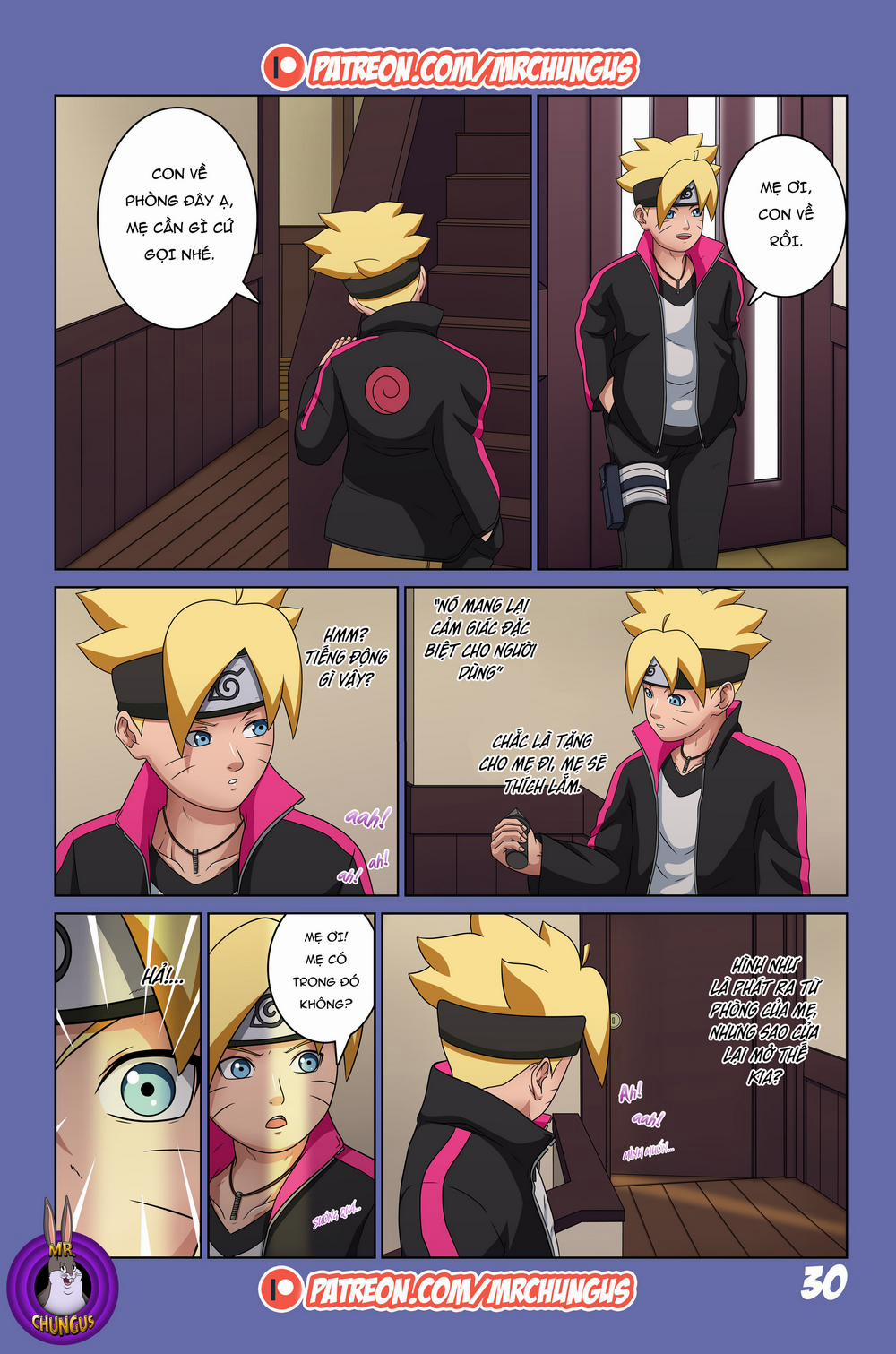 HentaiVN.net - Ảnh 11 - Chuyến phiêu lưu dâm đãng! [Boruto's Erotic Adventure] - Phần 1 - chap 2 - Gif cực nứng