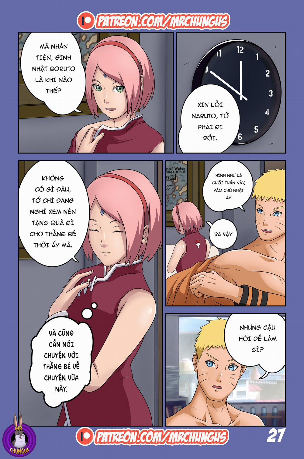 HentaiVN.net - Ảnh 8 - Chuyến phiêu lưu dâm đãng! [Boruto's Erotic Adventure] - Phần 1 - chap 2 - Gif cực nứng