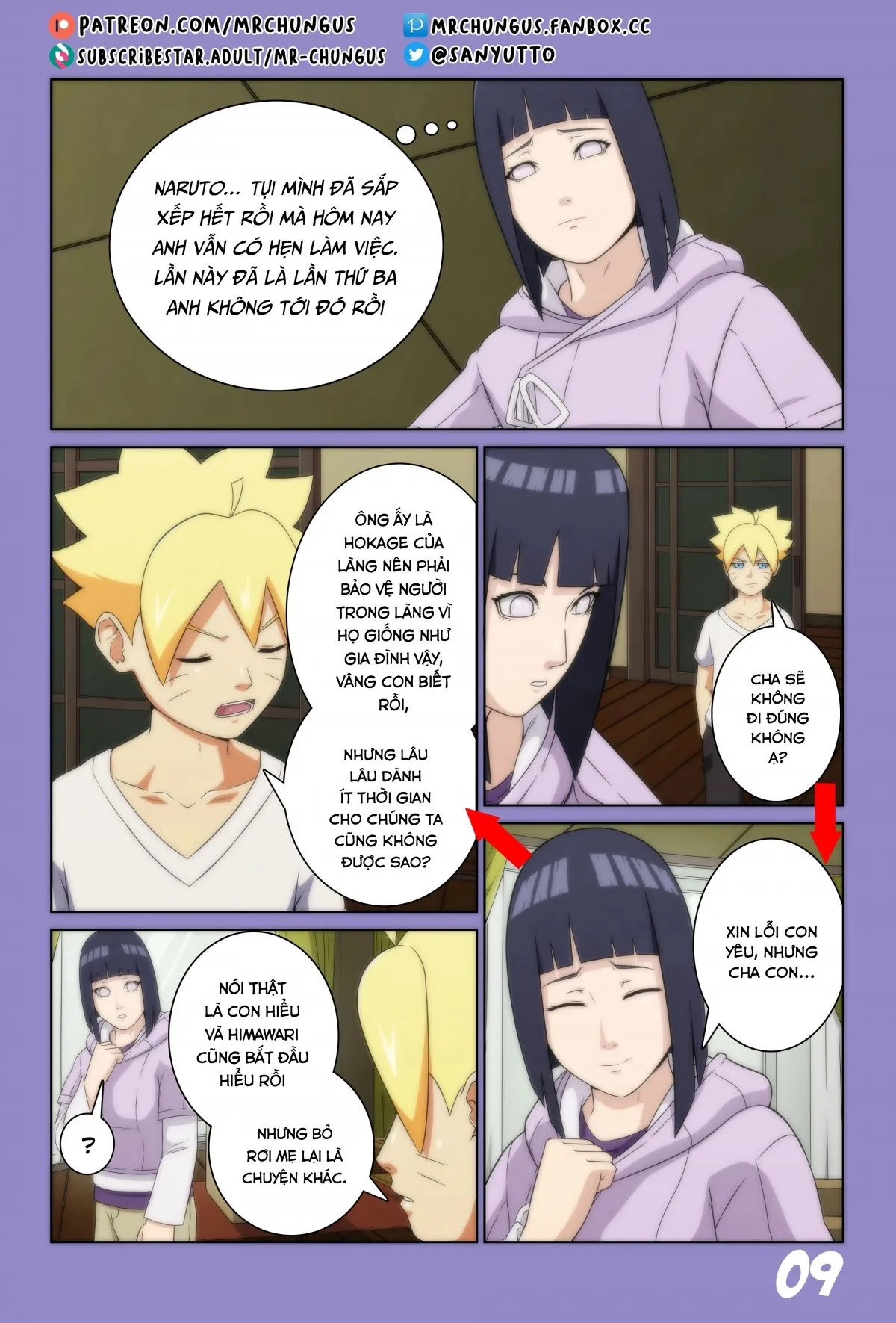 HentaiVN.net - Ảnh 11 - Chuyến phiêu lưu dâm đãng! [Boruto's Erotic Adventure] - Phần 2