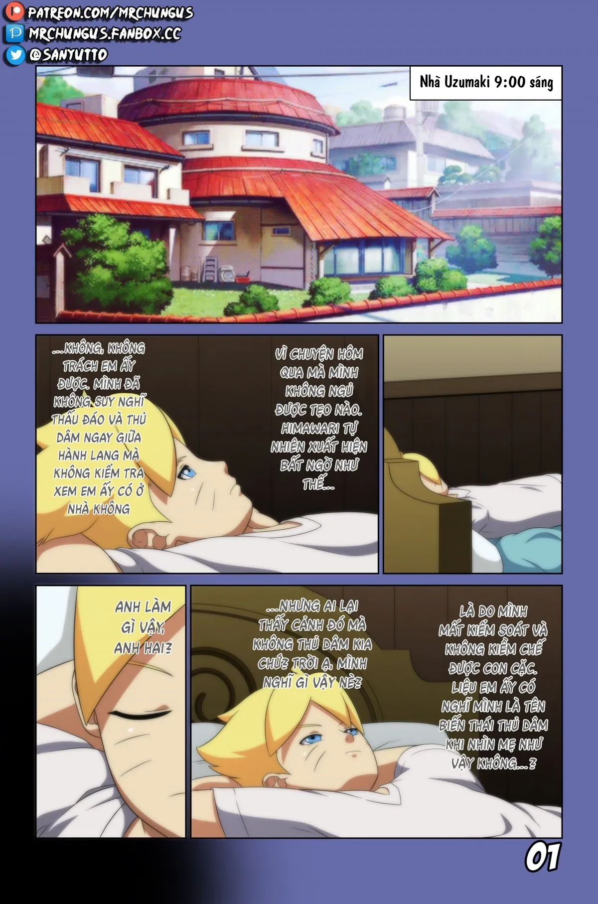 HentaiVN.net - Ảnh 3 - Chuyến phiêu lưu dâm đãng! [Boruto's Erotic Adventure] - Phần 2