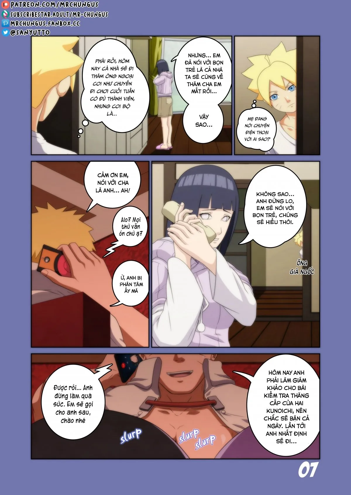 HentaiVN.net - Ảnh 9 - Chuyến phiêu lưu dâm đãng! [Boruto's Erotic Adventure] - Phần 2