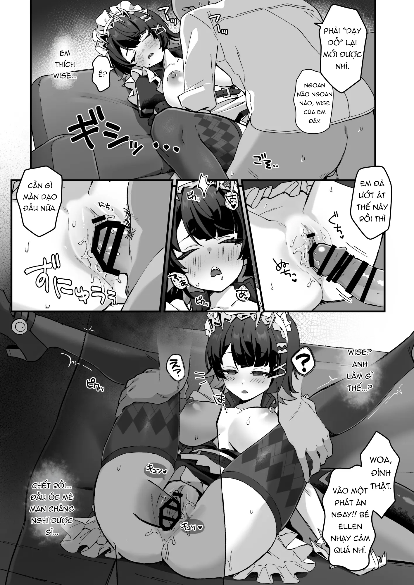 HentaiVN.net - Ảnh 8 - Giấc mơ tai hại - Oneshot