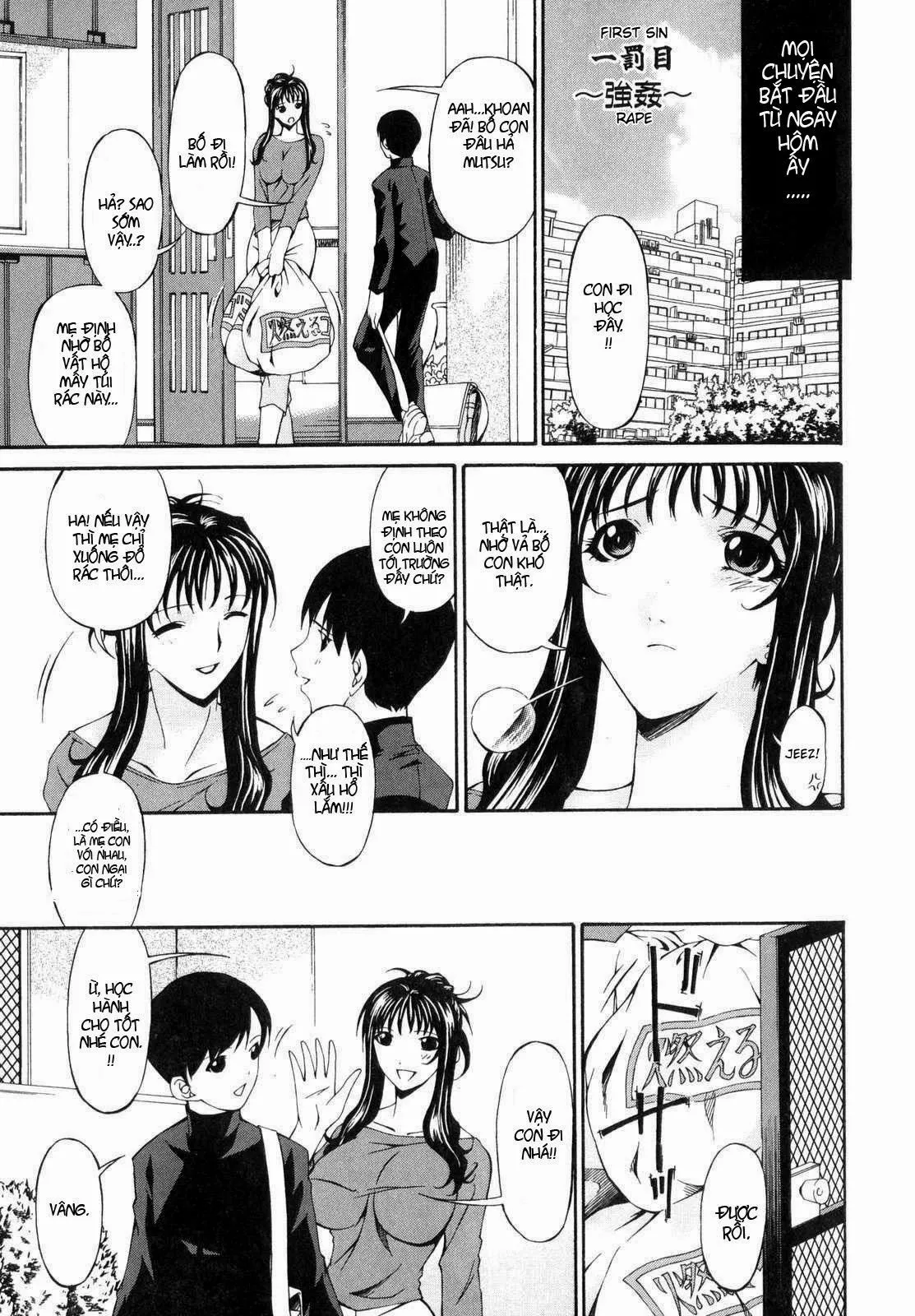 HentaiVN.net - Ảnh 9 - Sinful Mother [Tsumi Haha] - Chap 1 - Vol1
