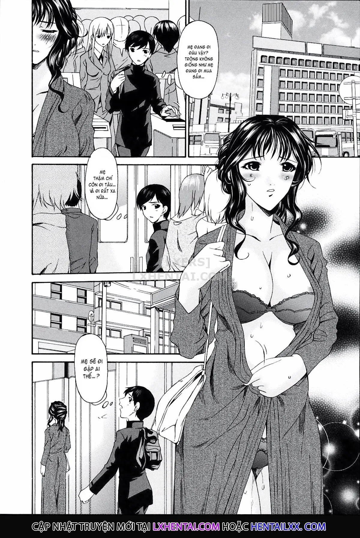 HentaiVN.net - Ảnh 7 - Sinful Mother [Tsumi Haha] - Chap 4 - Vol2