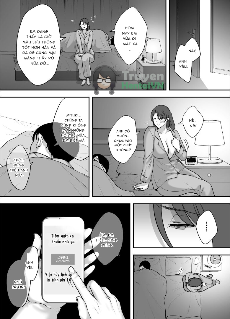 HentaiVN.net - Ảnh 28 - Less na Hitozuma ga Akutoku Massage ni Hamaru Riyuu - Oneshot