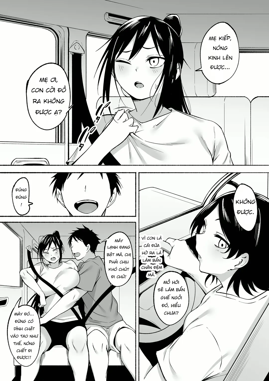 HentaiVN.net - Ảnh 5 - Bà chị nghiêm nghị nhưng lại sẵn lòng giúp tôi xả tinh - Chap 3