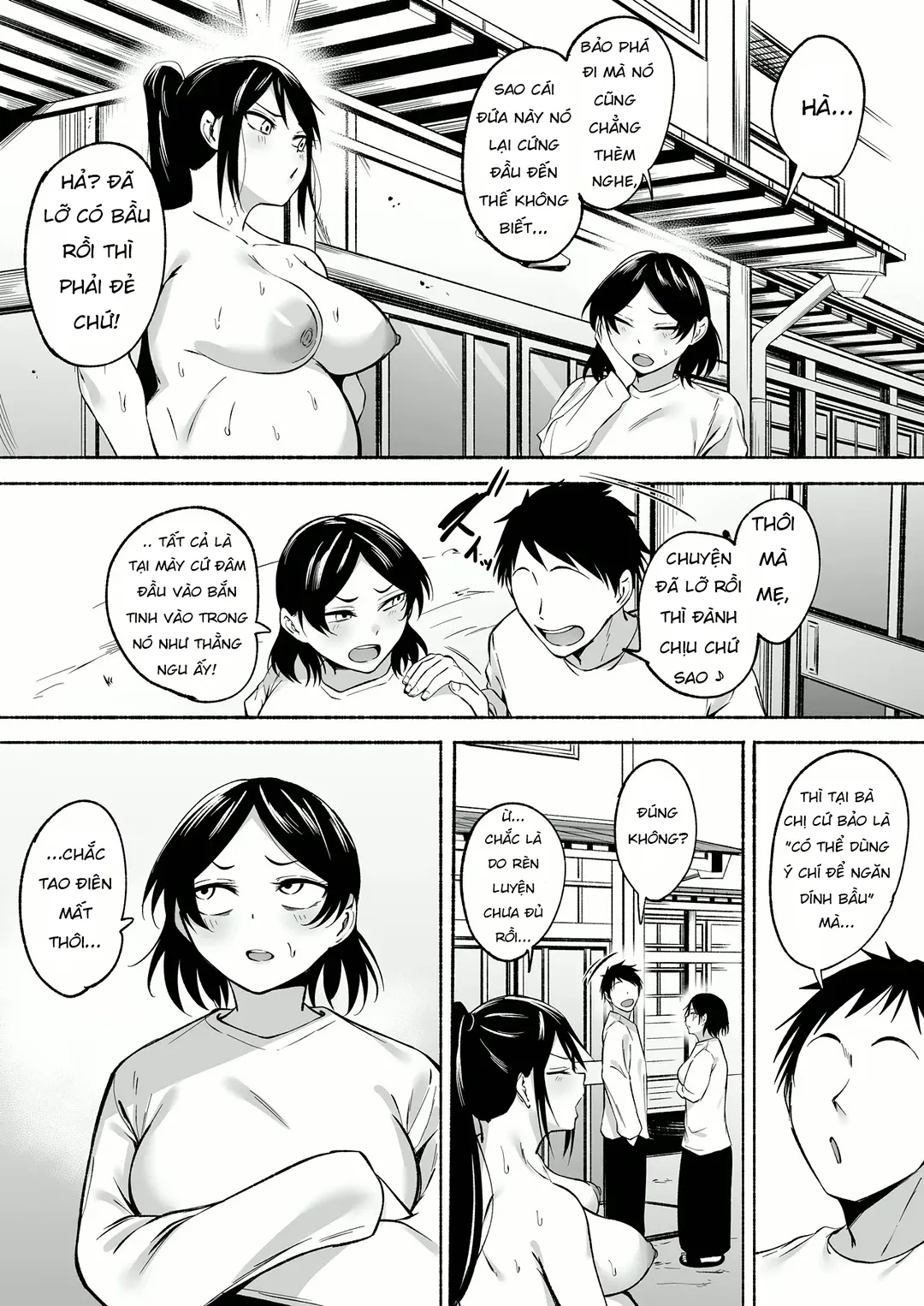 HentaiVN.net - Ảnh 79 - Bà chị nghiêm nghị nhưng lại sẵn lòng giúp tôi xả tinh - Chap 3