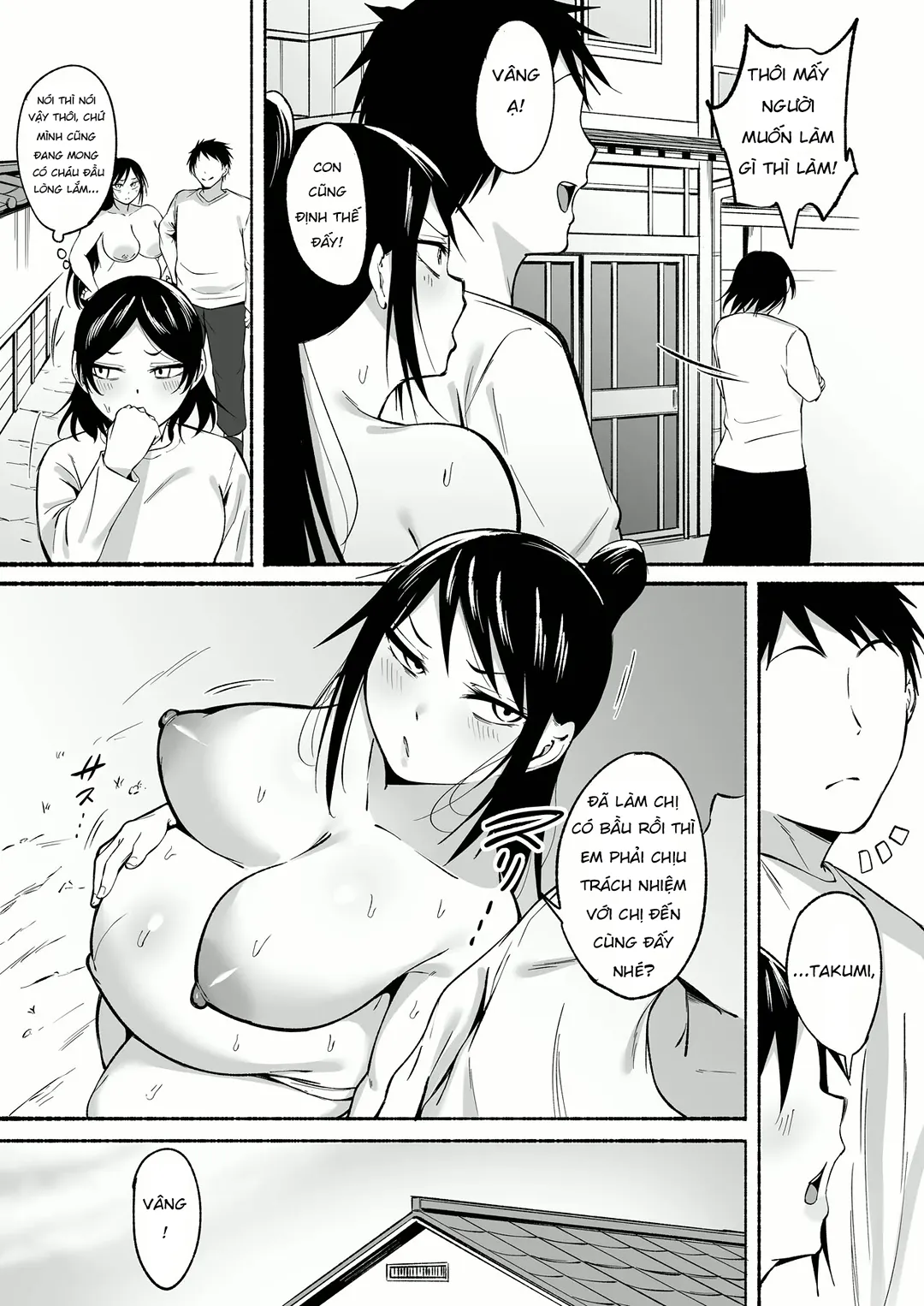 HentaiVN.net - Ảnh 80 - Bà chị nghiêm nghị nhưng lại sẵn lòng giúp tôi xả tinh - Chap 3