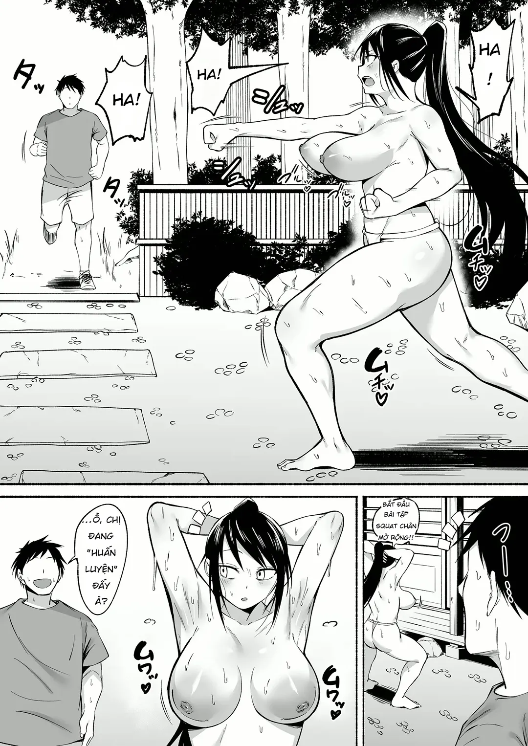 HentaiVN.net - Ảnh 9 - Bà chị nghiêm nghị nhưng lại sẵn lòng giúp tôi xả tinh - Chap 3