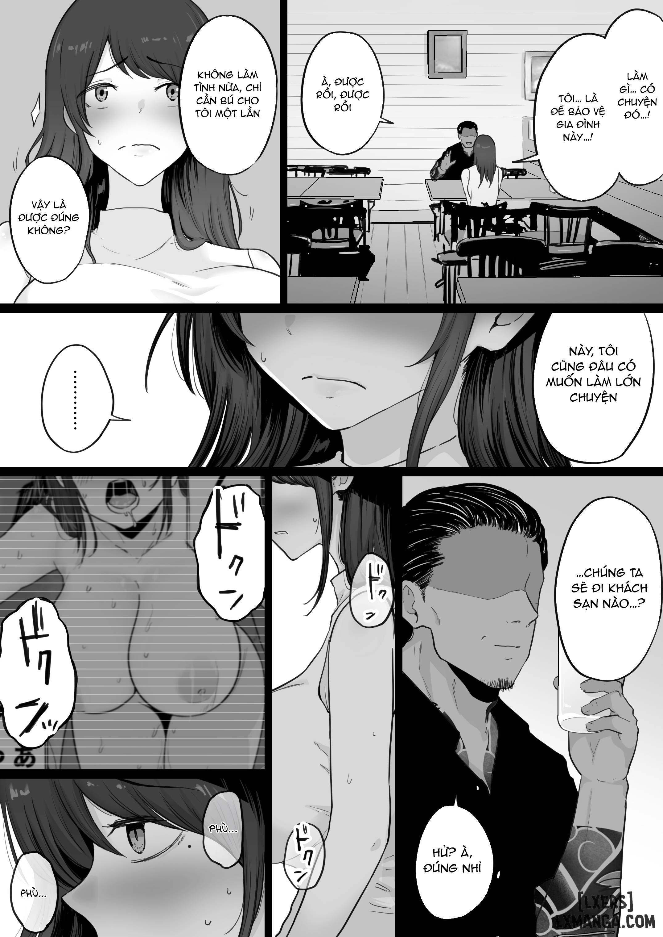 HentaiVN.net - Ảnh 15 - 崩壊家族0-母親がヤクザとのセックスにハマった話 - Chap 1