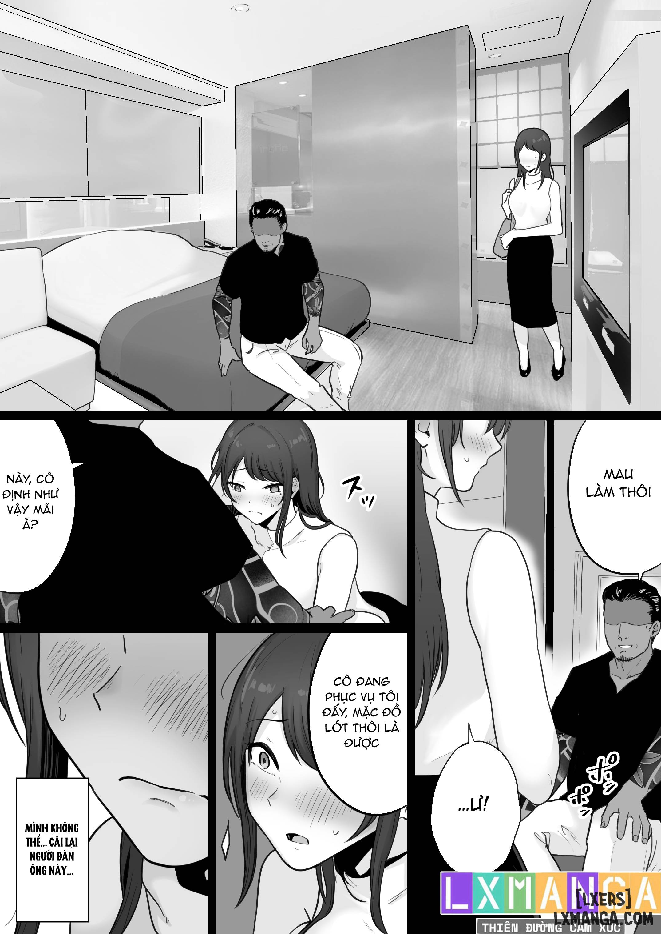 HentaiVN.net - Ảnh 17 - 崩壊家族0-母親がヤクザとのセックスにハマった話 - Chap 1