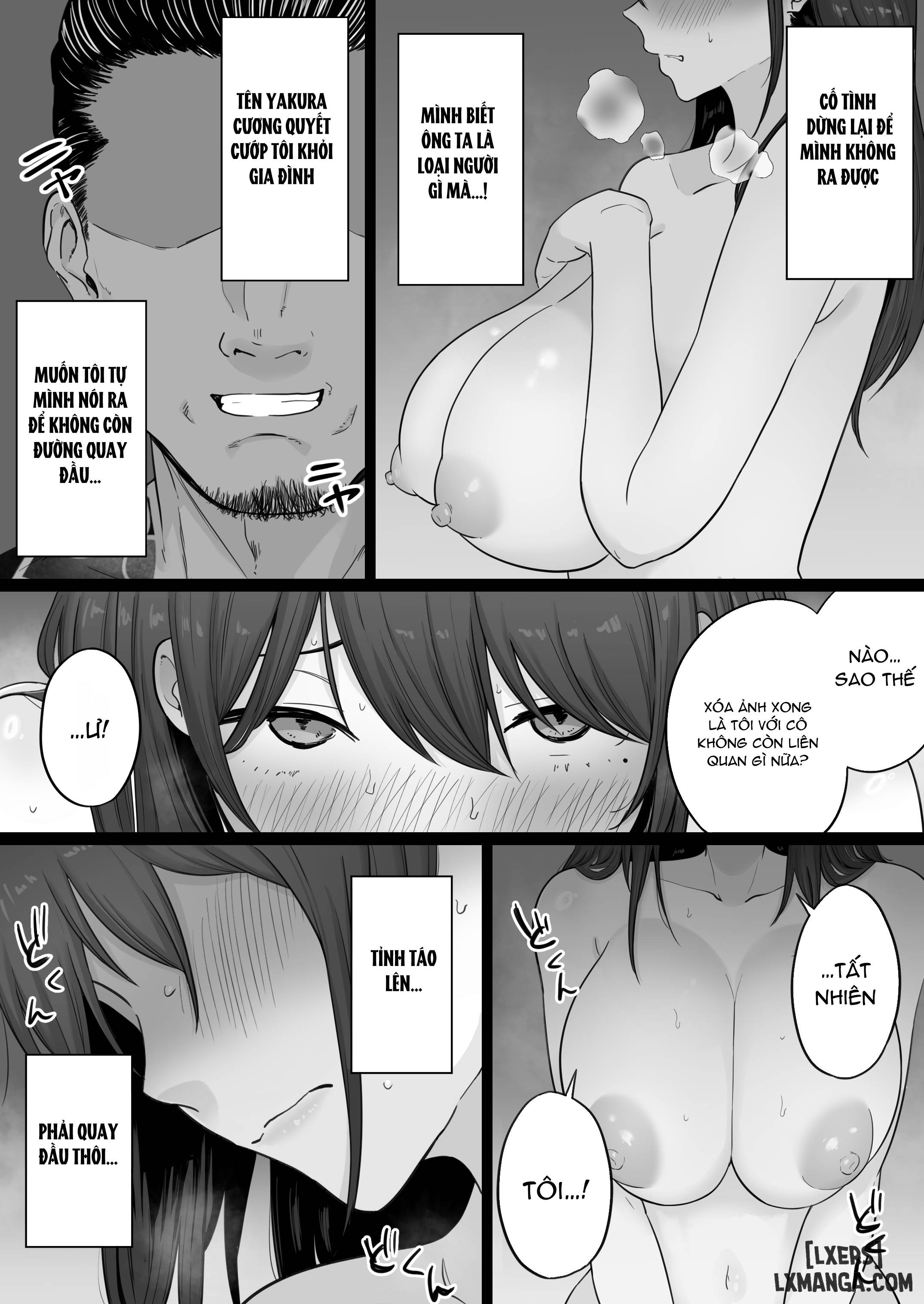 HentaiVN.net - Ảnh 28 - 崩壊家族0-母親がヤクザとのセックスにハマった話 - Chap 1