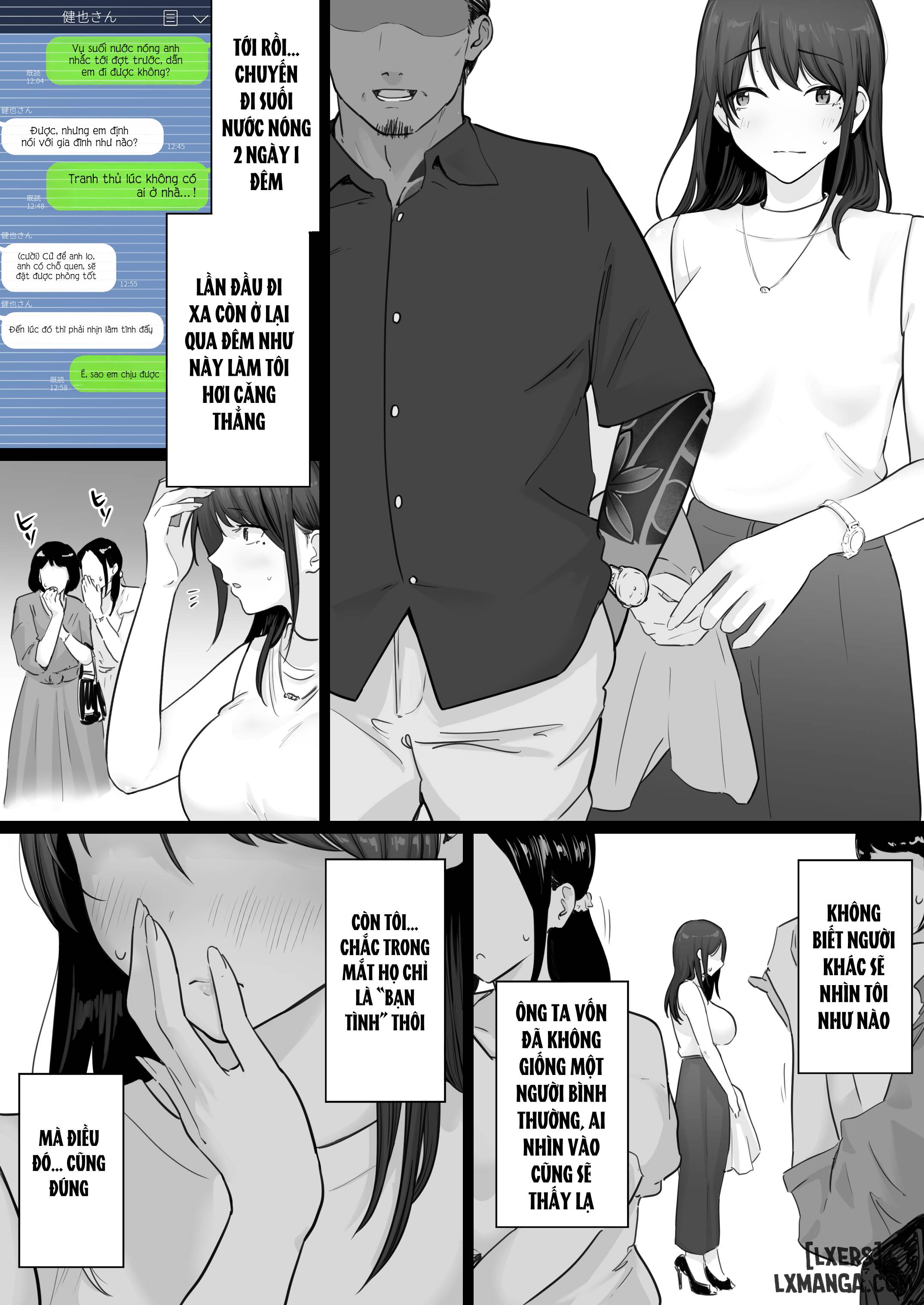 HentaiVN.net - Ảnh 26 - 崩壊家族0-母親がヤクザとのセックスにハマった話 - Chap 2.