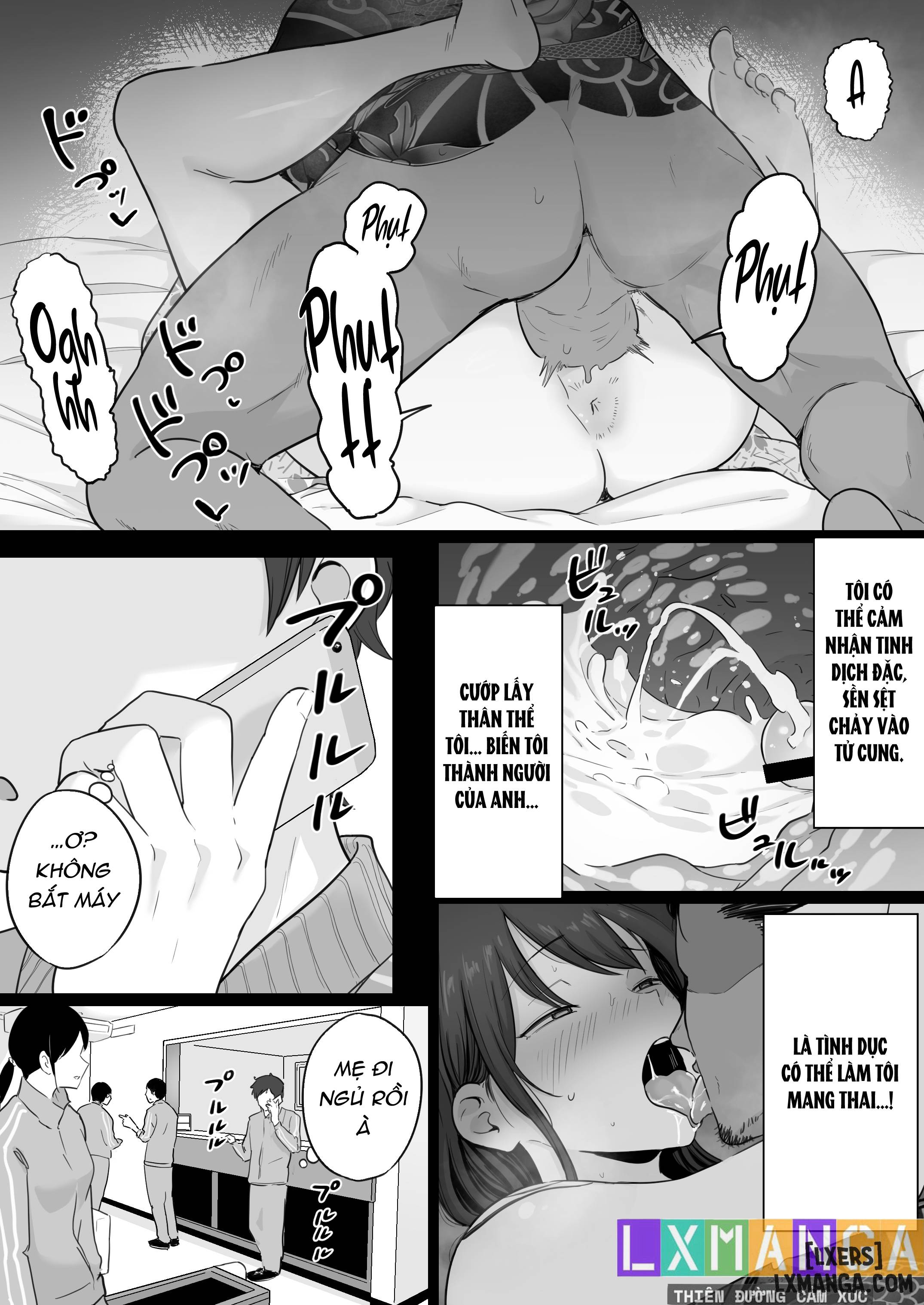 HentaiVN.net - Ảnh 19 - 崩壊家族0-母親がヤクザとのセックスにハマった話 - Chap 3 - End