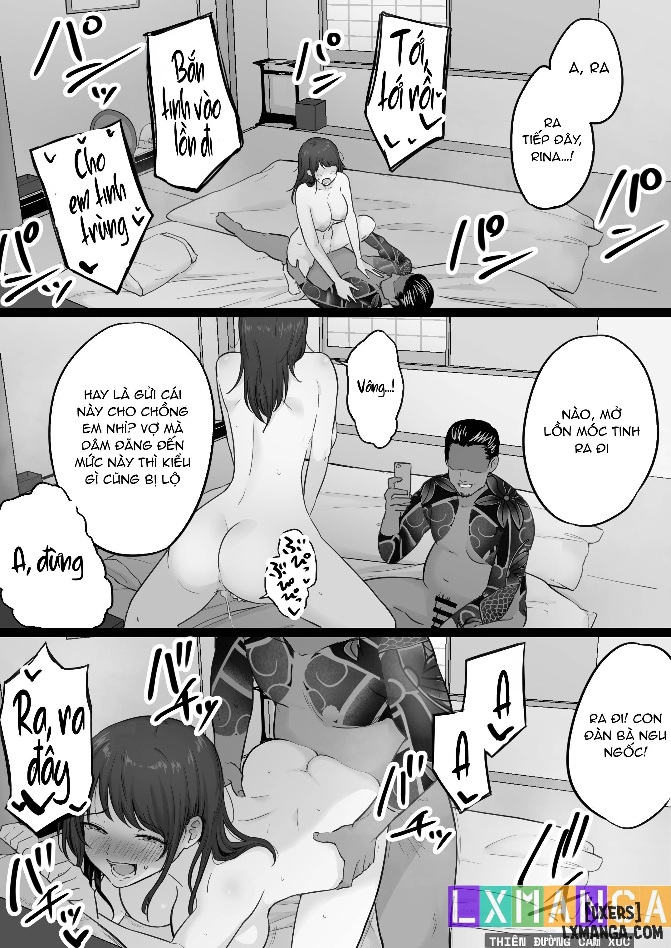 HentaiVN.net - Ảnh 28 - 崩壊家族0-母親がヤクザとのセックスにハマった話 - Chap 3 - End