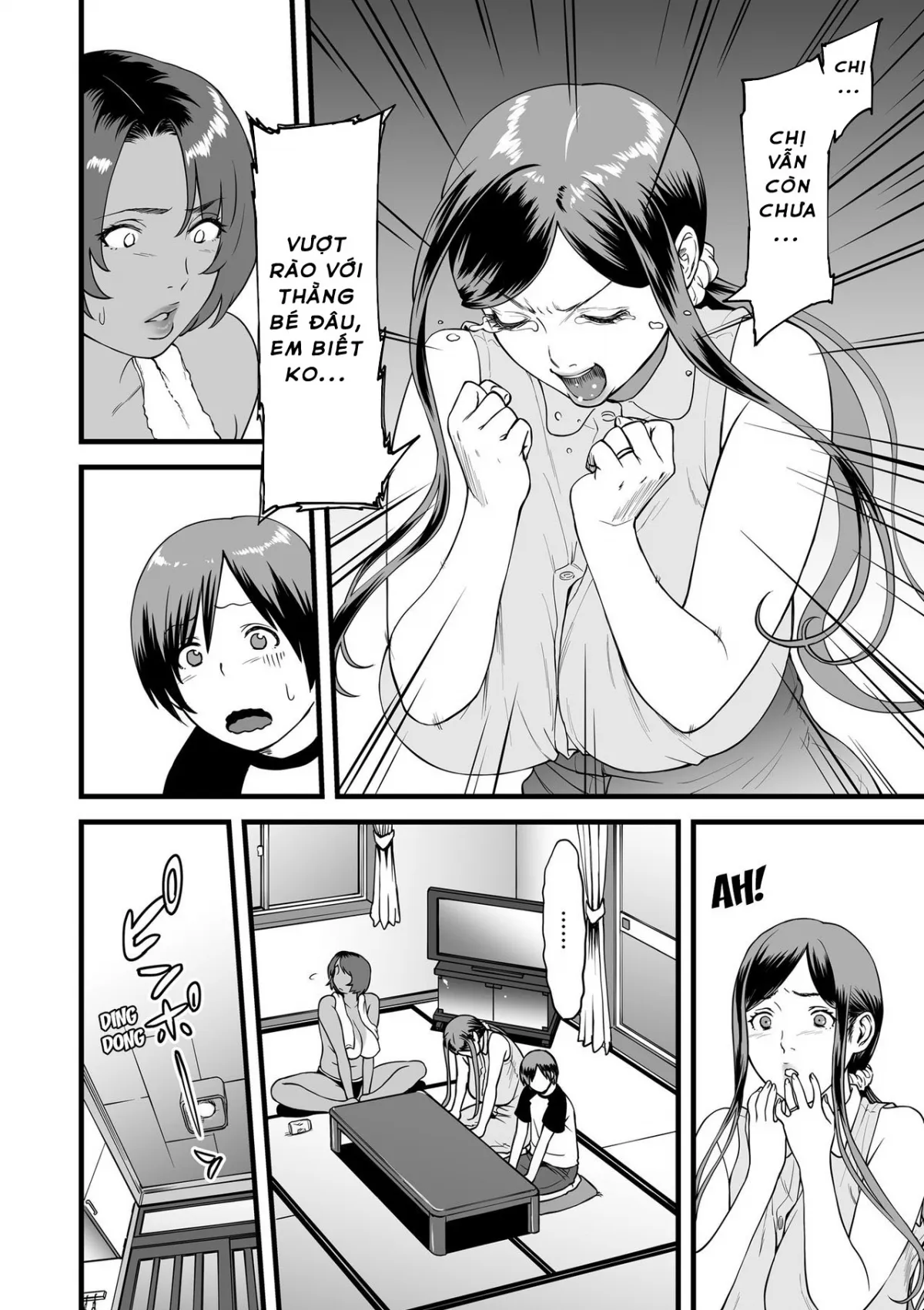 HentaiVN.net - Ảnh 5 - Tôi sống một mình với mẹ kế...(Gibo to Futari de Kurashitara) [When I Live Alone with My Stepmother] - Chap 2