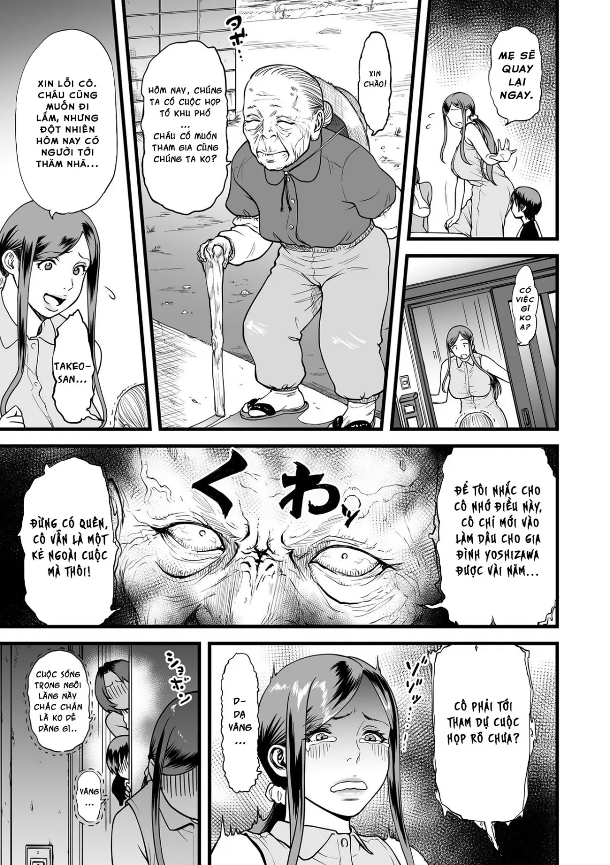 HentaiVN.net - Ảnh 6 - Tôi sống một mình với mẹ kế...(Gibo to Futari de Kurashitara) [When I Live Alone with My Stepmother] - Chap 2