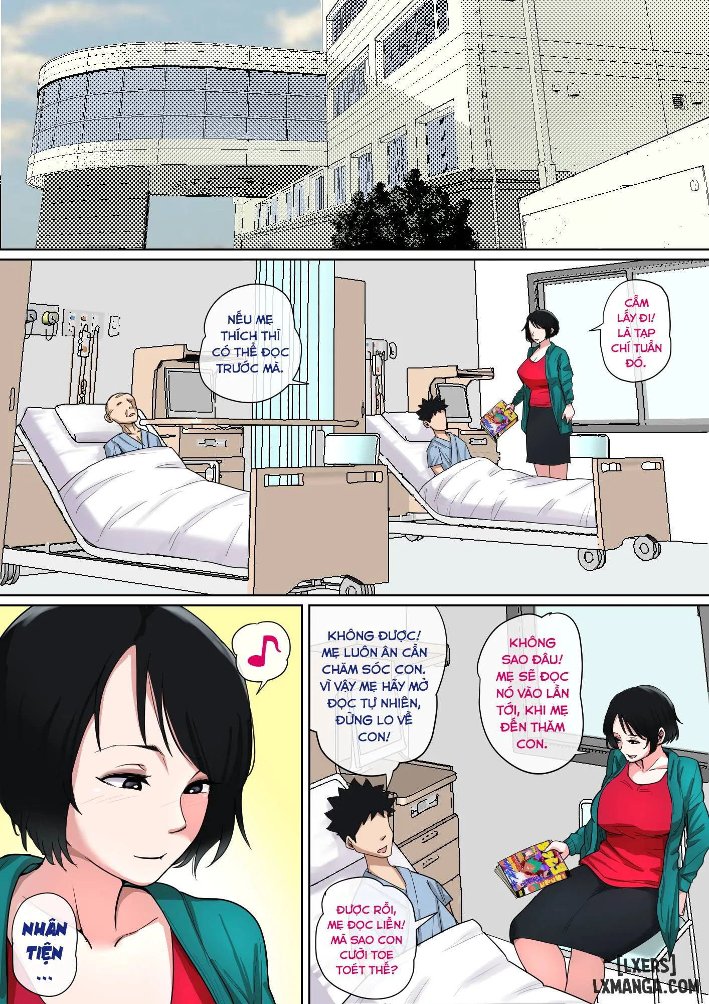 HentaiVN.net - Ảnh 74 - Được mẹ cưng chiều trên giường bệnh... [Nyuuin-chuu no Muramura wa Okaa-san de...; 入院中のムラムラはお母さんで...; Mom Looks After Me In The Hospital...] - Chapter 1