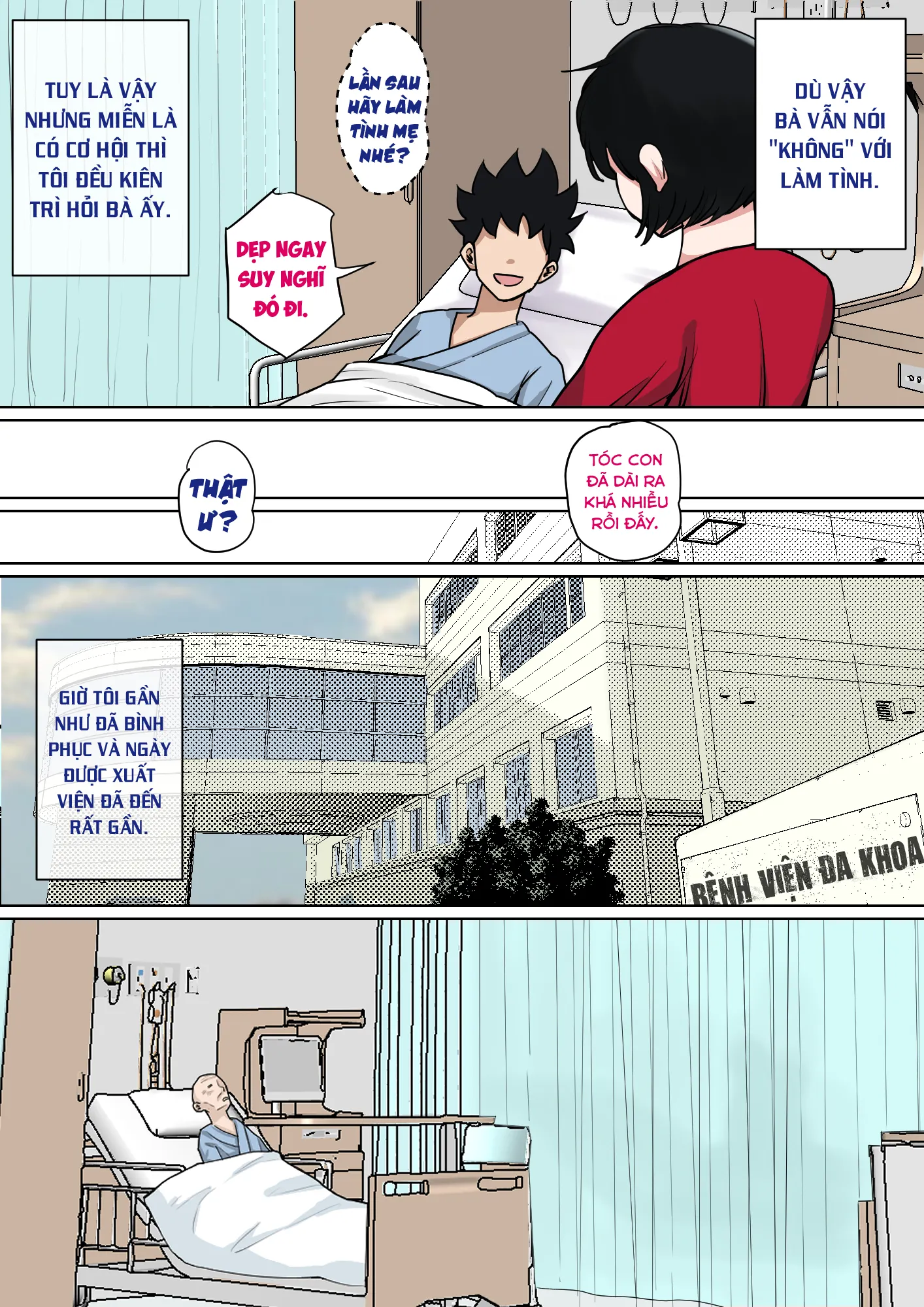 HentaiVN.net - Ảnh 34 - Được mẹ cưng chiều trên giường bệnh... [Nyuuin-chuu no Muramura wa Okaa-san de...; 入院中のムラムラはお母さんで...; Mom Looks After Me In The Hospital...] - Phần 1 - Chap 1