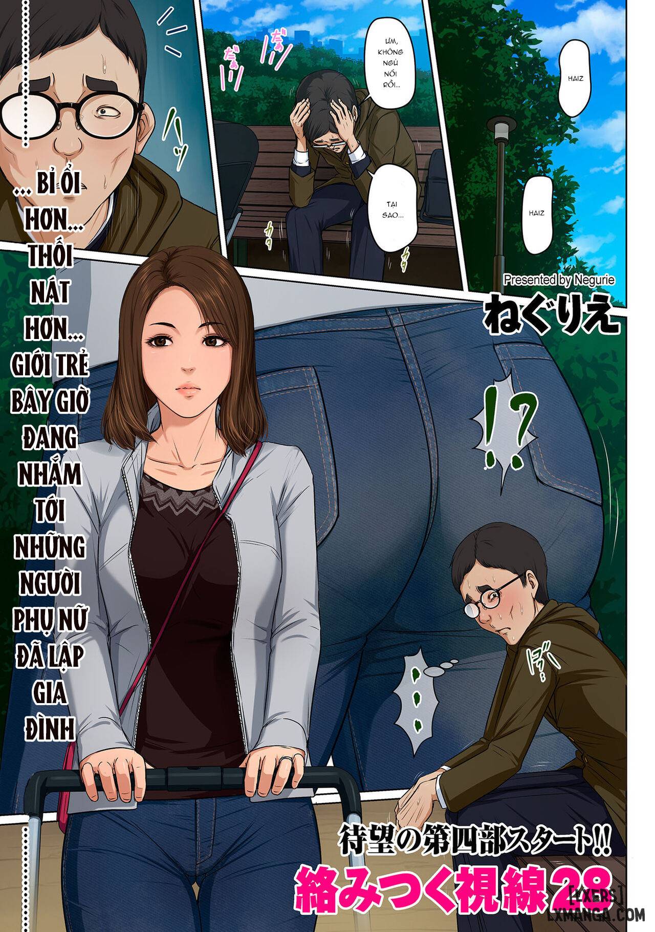 HentaiVN.net - Ảnh 22 - Karamitsuku Shisen 4 - Chap 1 + 2
