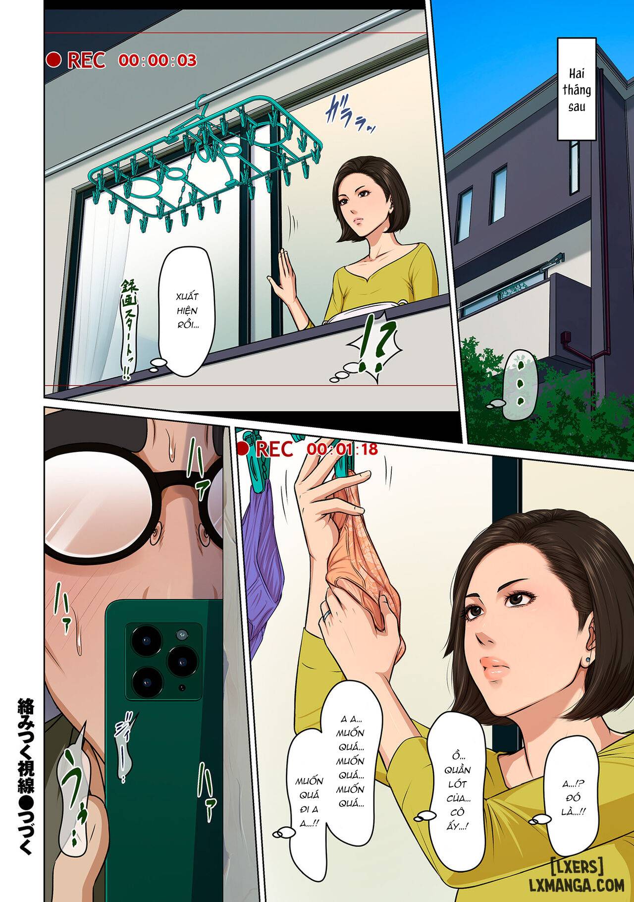 HentaiVN.net - Ảnh 22 - Karamitsuku Shisen 4 - Chap 3 + 4 + 5