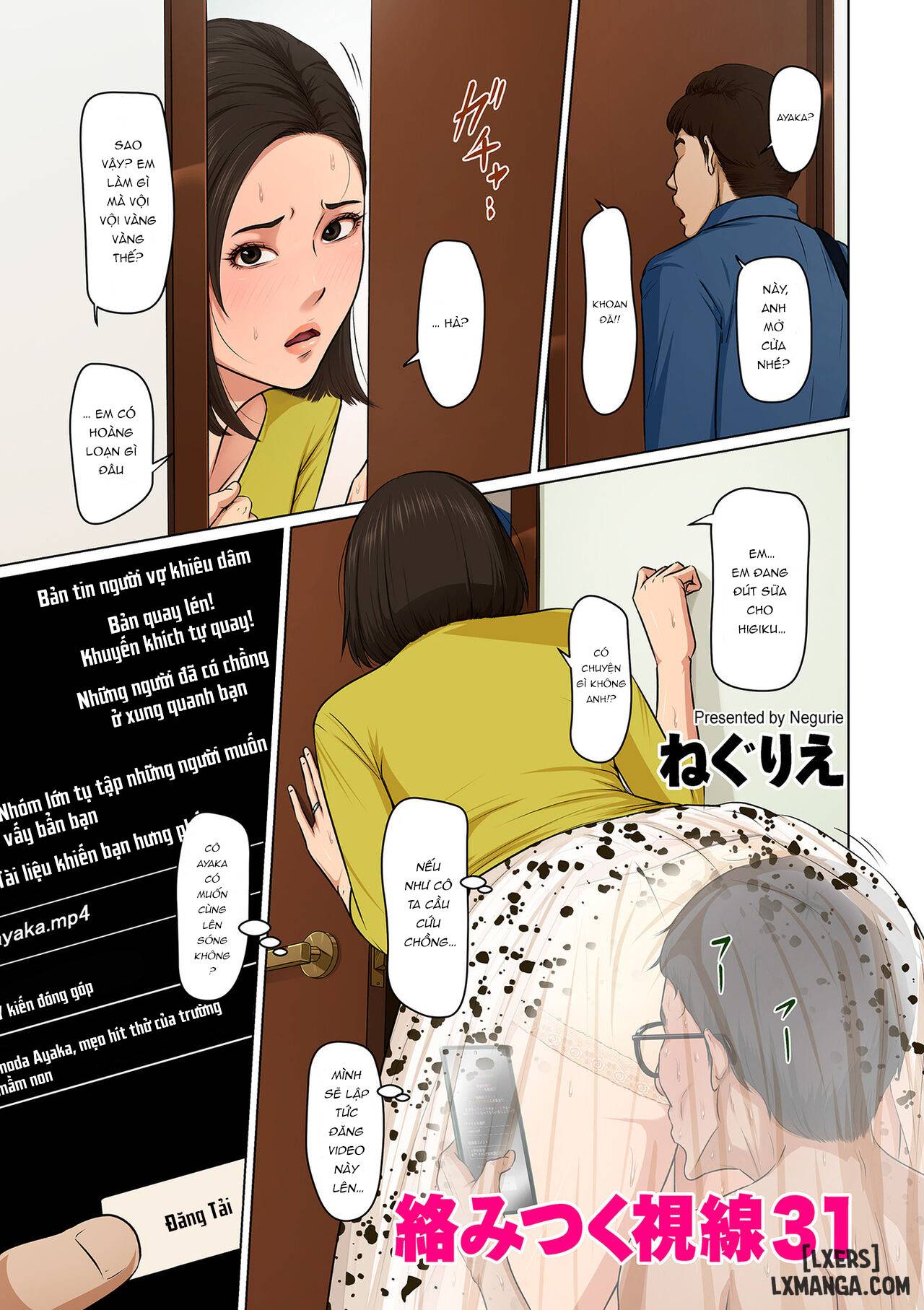 HentaiVN.net - Ảnh 43 - Karamitsuku Shisen 4 - Chap 3 + 4 + 5