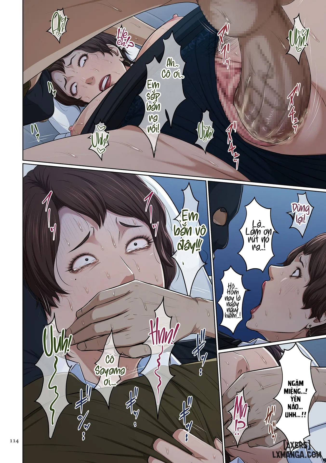 HentaiVN.net - Ảnh 12 - Karamitsuku Shisen 4 - Chap 7