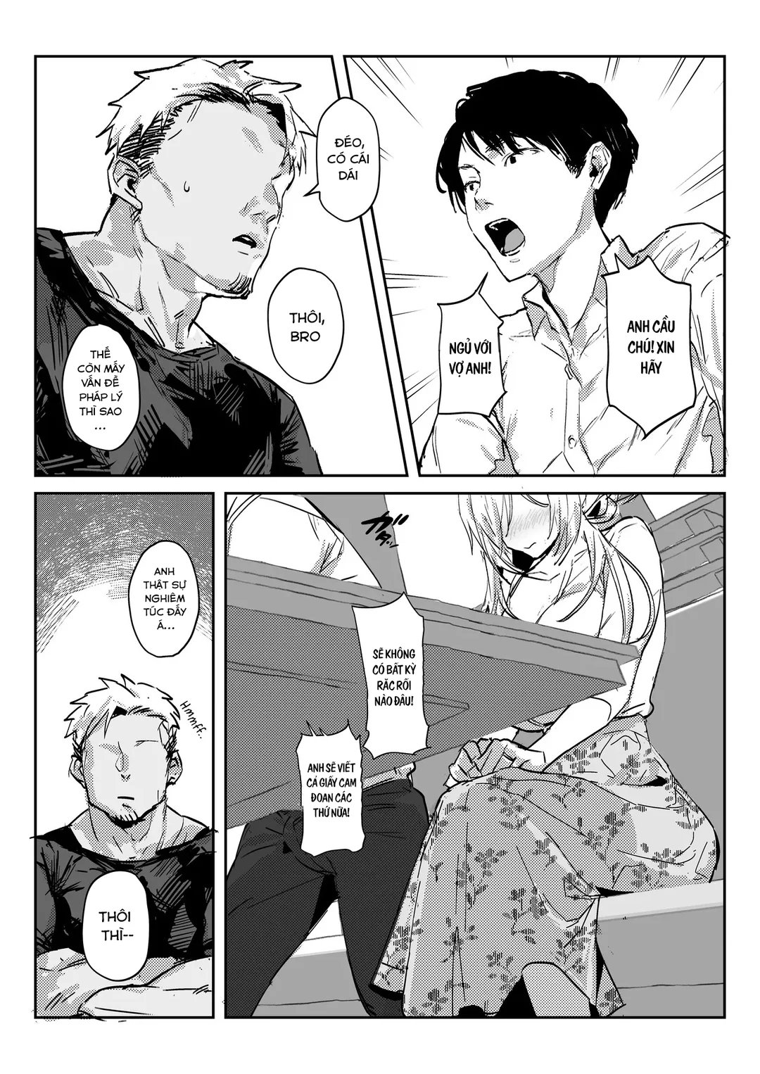 HentaiVN.net - Ảnh 14 - NTR – Koharu mới cưới chồng - Oneshot
