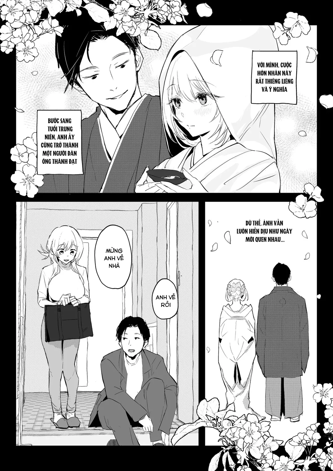 HentaiVN.net - Ảnh 39 - NTR – Koharu mới cưới chồng - Oneshot