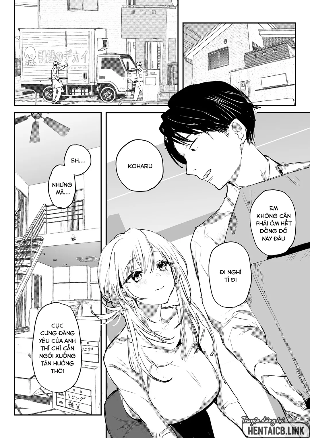 HentaiVN.net - Ảnh 4 - NTR – Koharu mới cưới chồng - Oneshot