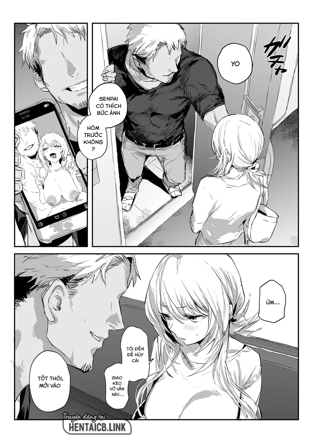 HentaiVN.net - Ảnh 55 - NTR – Koharu mới cưới chồng - Oneshot
