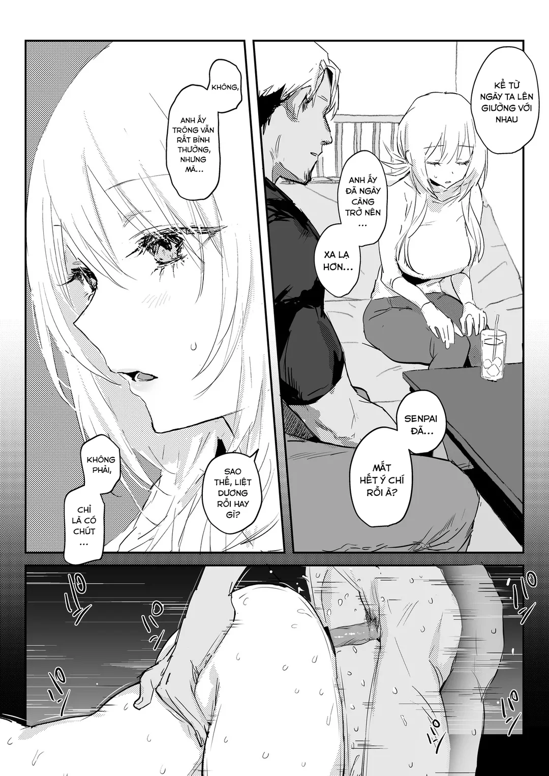 HentaiVN.net - Ảnh 56 - NTR – Koharu mới cưới chồng - Oneshot