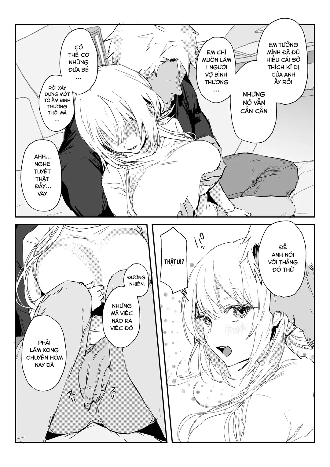 HentaiVN.net - Ảnh 59 - NTR – Koharu mới cưới chồng - Oneshot