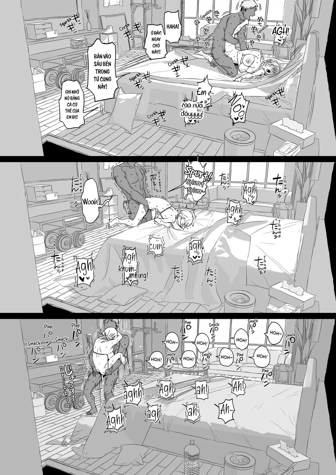 HentaiVN.net - Ảnh 77 - NTR – Koharu mới cưới chồng - Oneshot