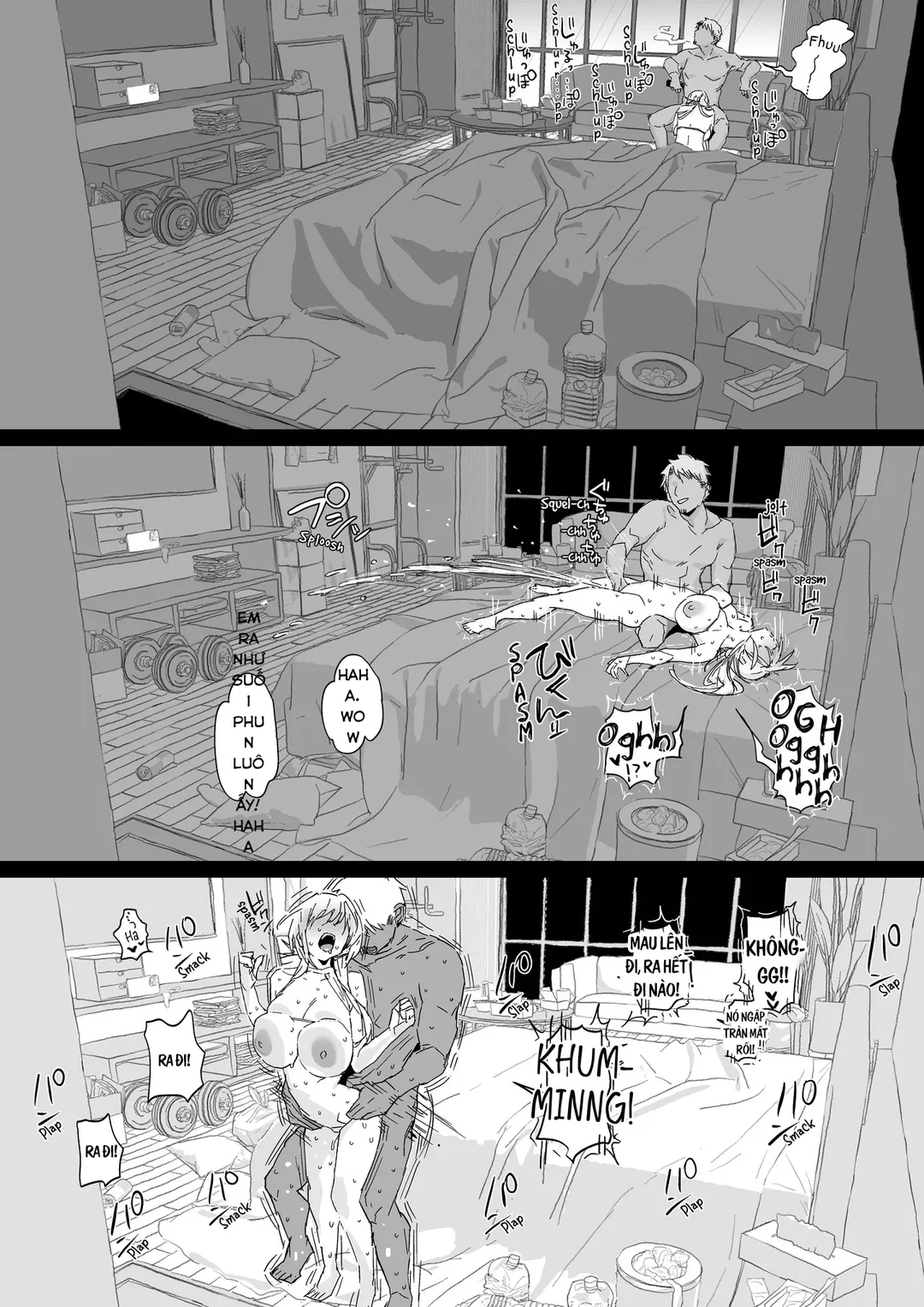 HentaiVN.net - Ảnh 78 - NTR – Koharu mới cưới chồng - Oneshot