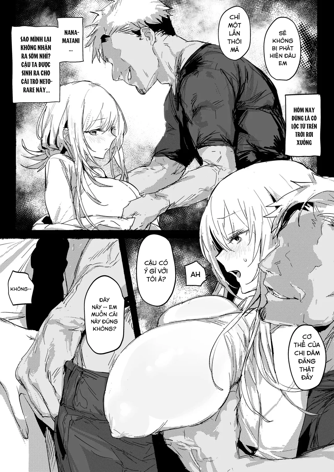 HentaiVN.net - Ảnh 9 - NTR – Koharu mới cưới chồng - Oneshot
