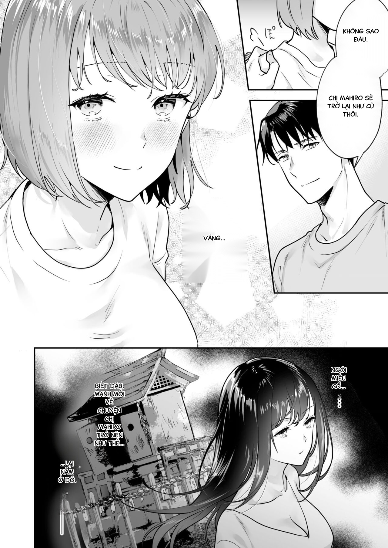 HentaiVN.net - Ảnh 24 - Shimai to no Maguwai -Hokora ni Kakusareta Himitsu - Chap 2
