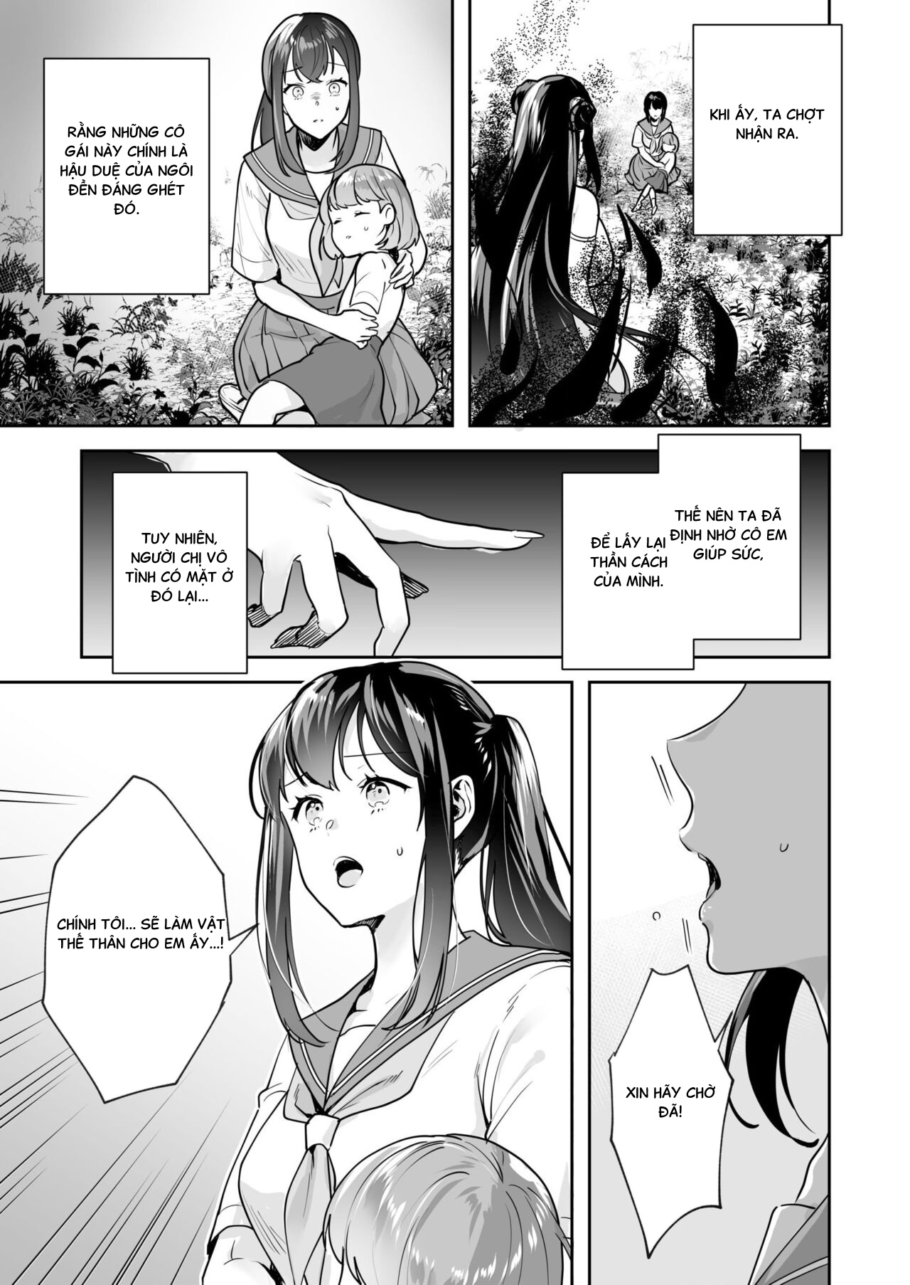 HentaiVN.net - Ảnh 19 - Shimai to no Maguwai -Hokora ni Kakusareta Himitsu - Chap 4